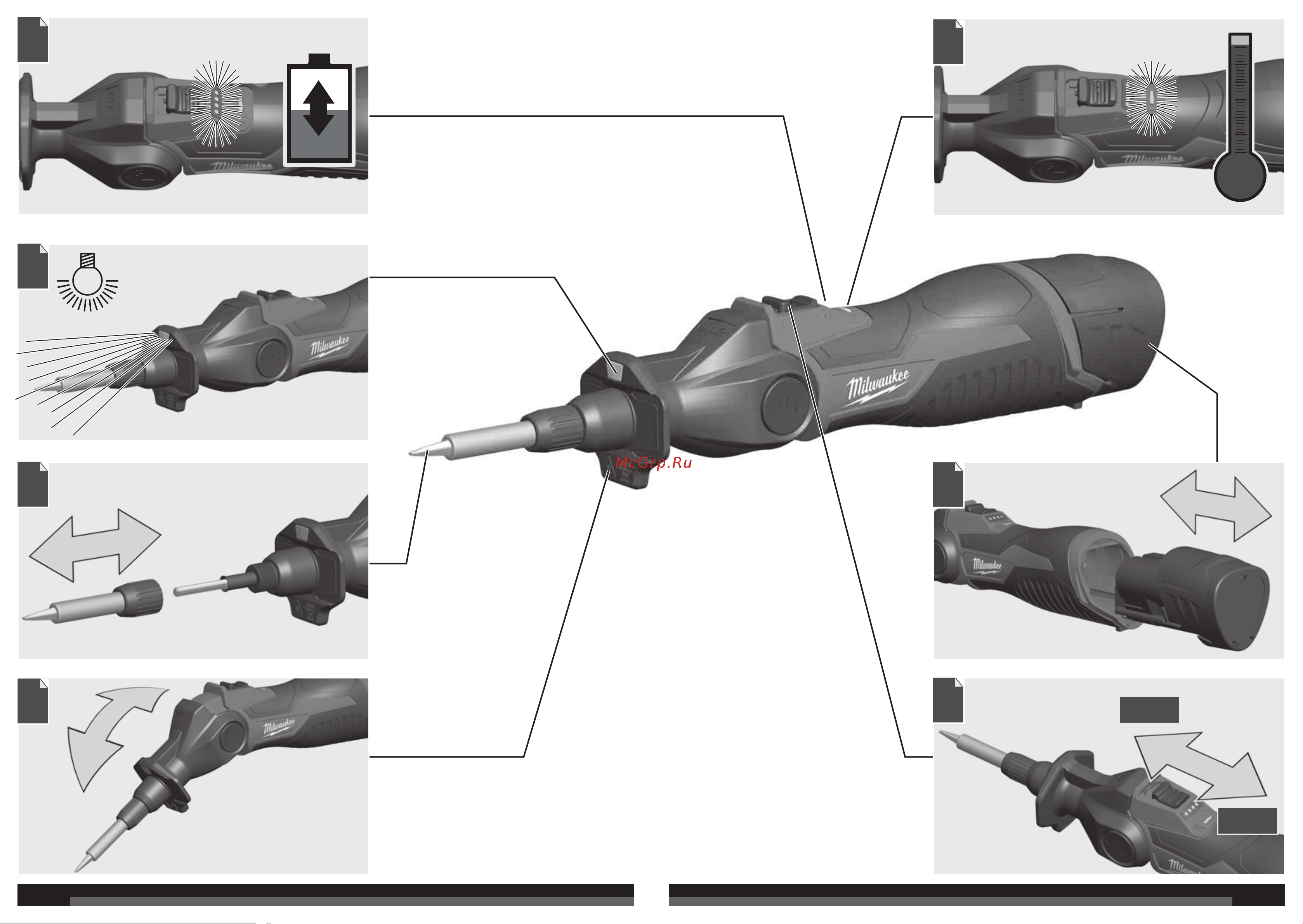 Milwaukee M12 SI-0 4933459760 Инструкция к товару онлайн [3/36] 846352