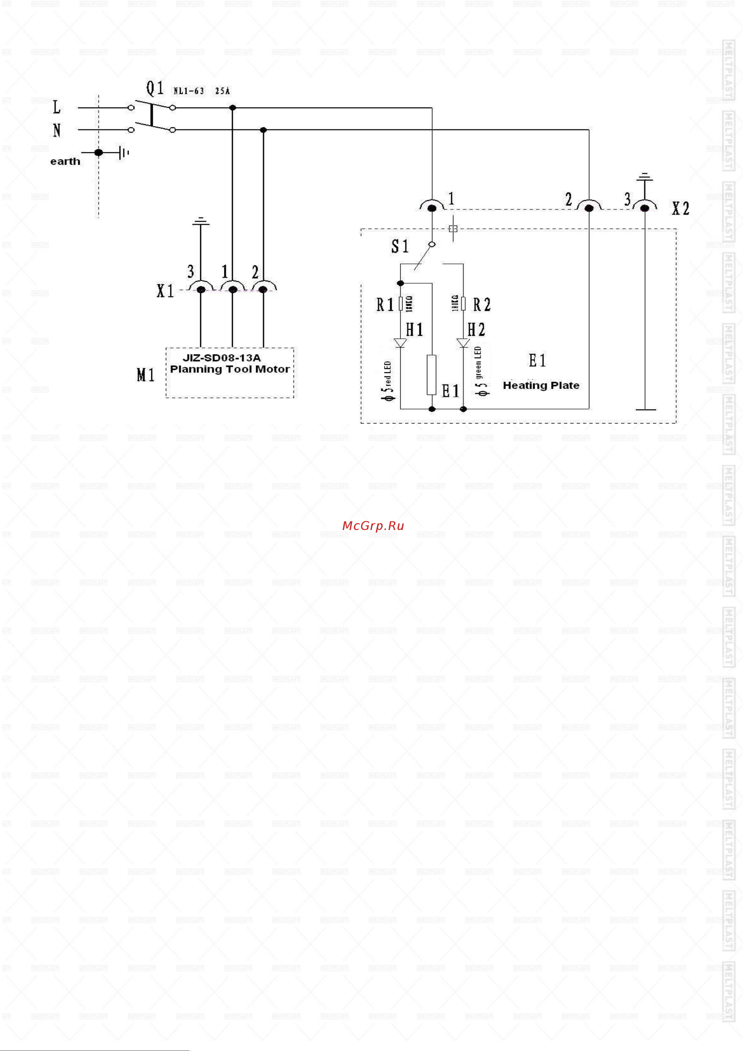 Meltplast 200 L4 Инструкция онлайн [8/8] 846583
