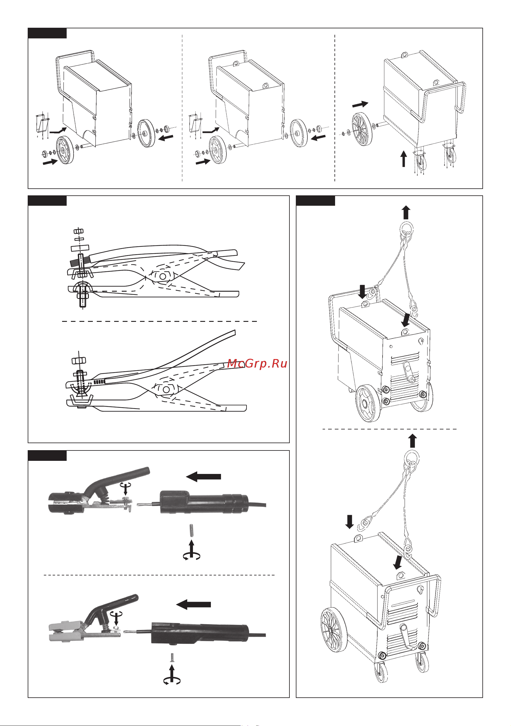 Telwin LINEAR 340 819020 Инструкция к трансформатору Telwin LINEAR 340 819020 онлайн [10/16] 846747