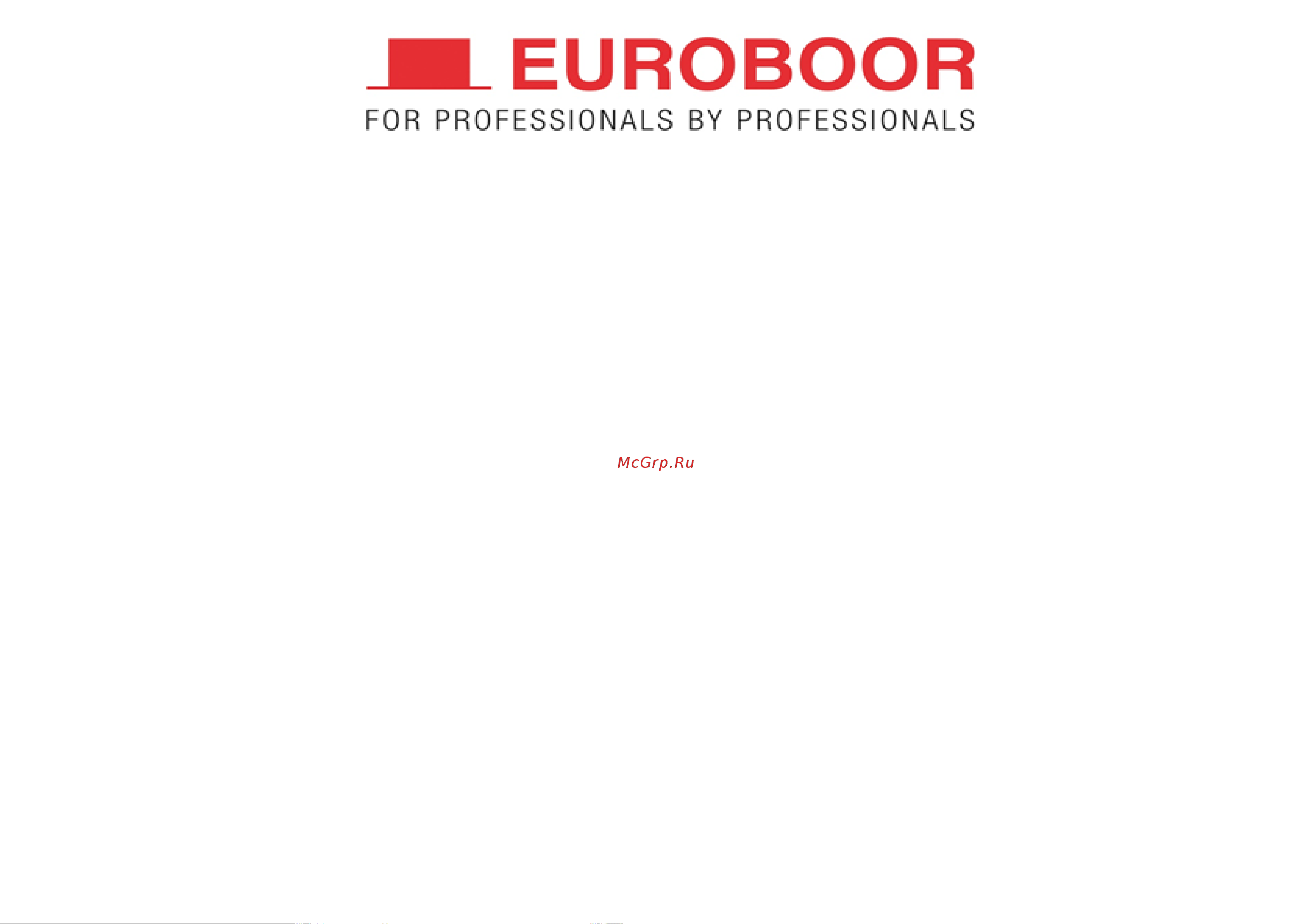Euroboor HCL.180 Технические рекомендации онлайн [2/2] 846828