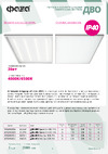 ФАZА ДВО-6002 36w 6500K IP40 230V 595x19mm 100mA 5033870A Листовка