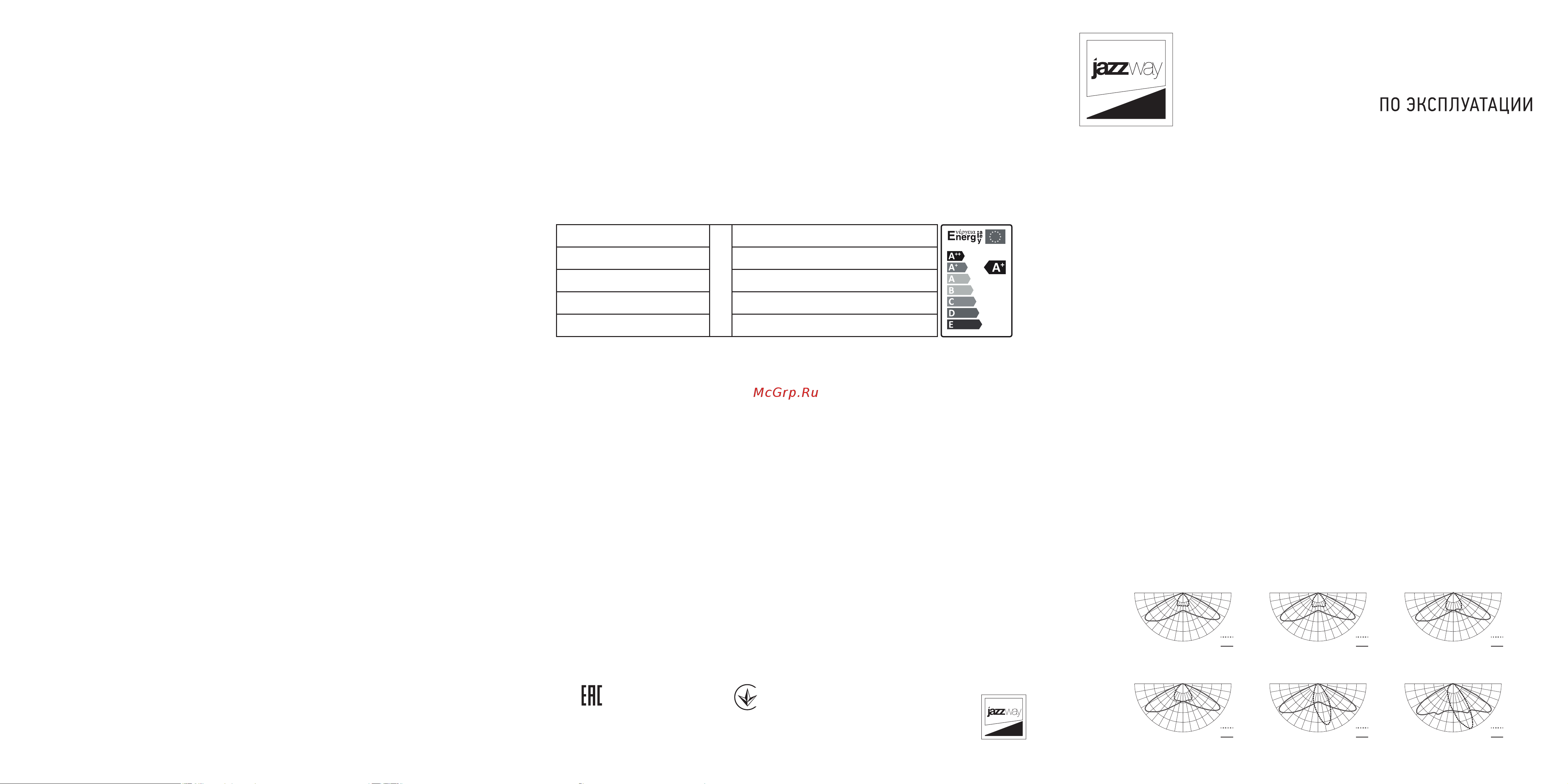 JazzWay PSL 02 150w 5000K IP65 GR AC85-265V 5015845 Инструкция к товару онлайн
