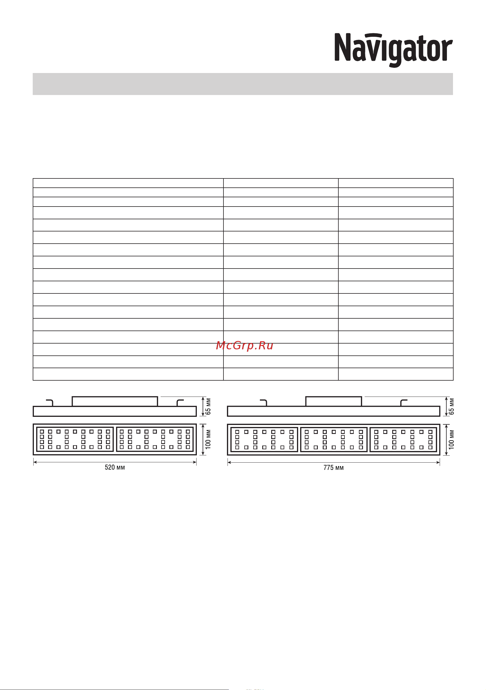 Navigator , NHB-R1-100-5K-60X90D-LED 61694 Инструкция к товару онлайн
