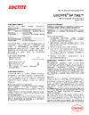 LOCTITE 7063 для пластмасс, металлов, 400мл 2385316 Лист технической информации
