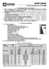 IN HOME LED-HP-PRO 30Вт 230В Е27 6500К 2850Лм 4690612031088 Паспорт изделия