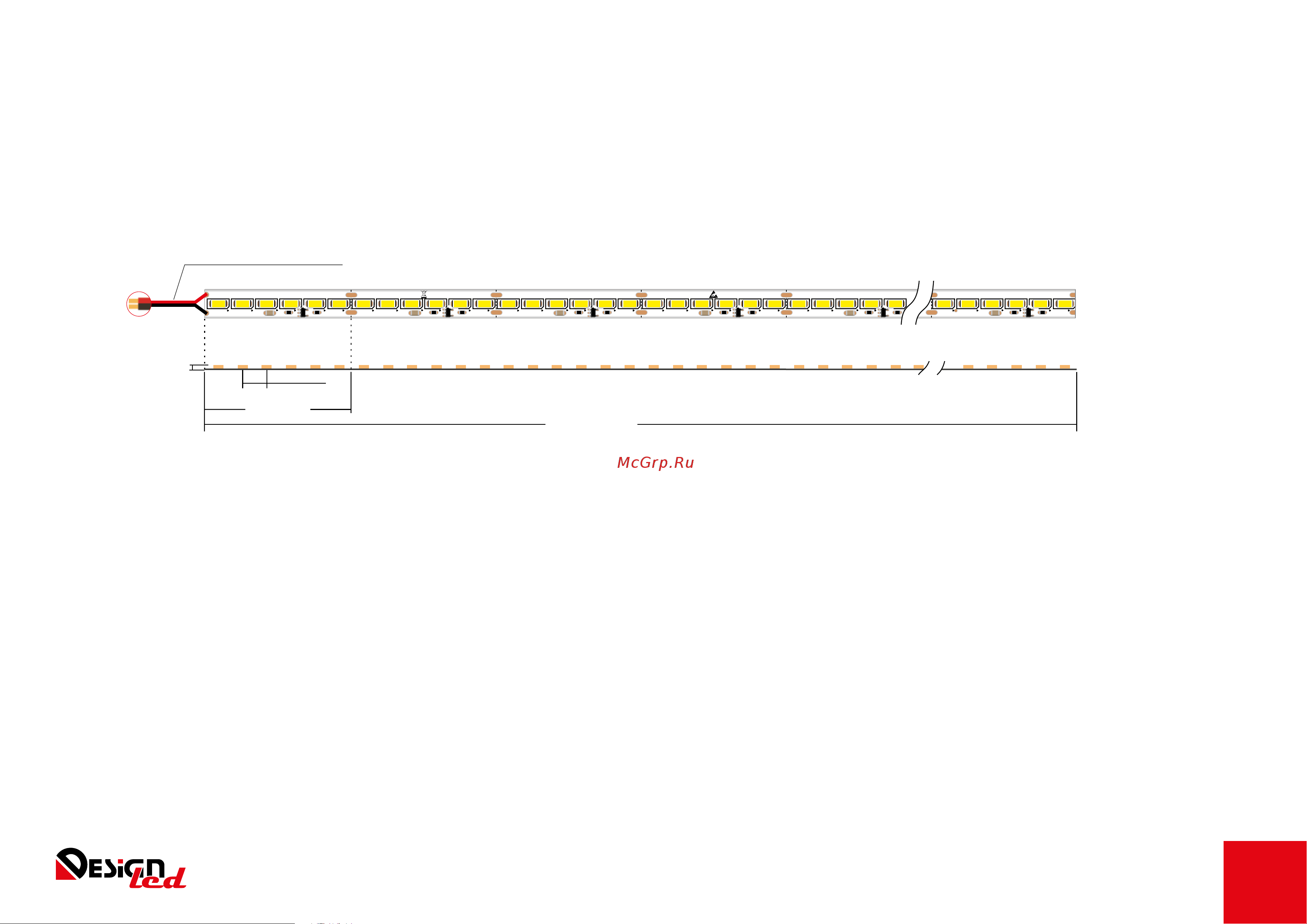DesignLed DSG 5730 W 120L-V24-IP33, 6000 K, 600 LED, 26,8W/m, 5000*15*2 mm DSG7120-24-W-33 Инструкция онлайн [5/13] 847733