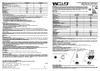 Wolta ОПАЛ холодный свет 6500K, 36Вт ULPC36W60-04-02 Паспорт к светильнику