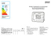 Gauss Elementary 20W 1795lm IP65 4000К черный 613100220 Паспорт