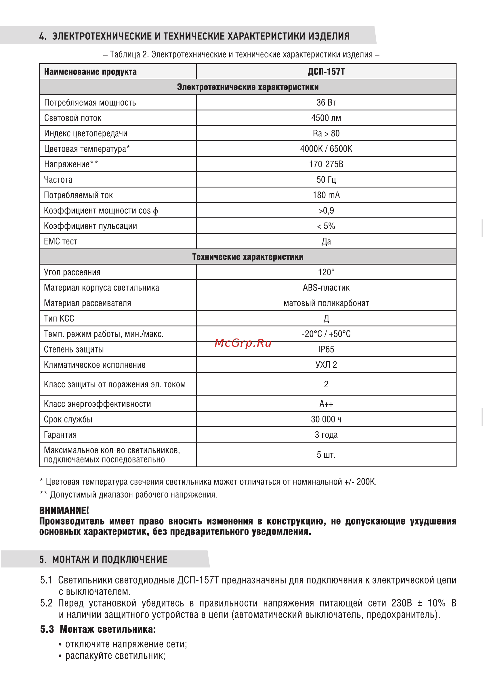 Neox герм транзитный дсп-157т 36вт 4000к 4500лм 125лм/вт 1200x60x36мм ip65 4690612042343 Паспорт изделия онлайн [2/4] 848495