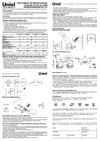 Uniel ULU-S36A-7W/4000K IP54 BLACK UL-00009352 Инструкция к товару