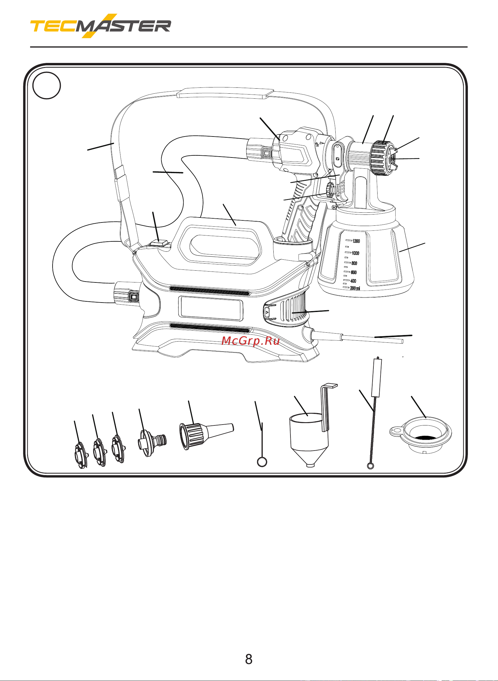 TECMASTER T 1000 DIY 1231000 T1000 Manual онлайн [11/32] 848727