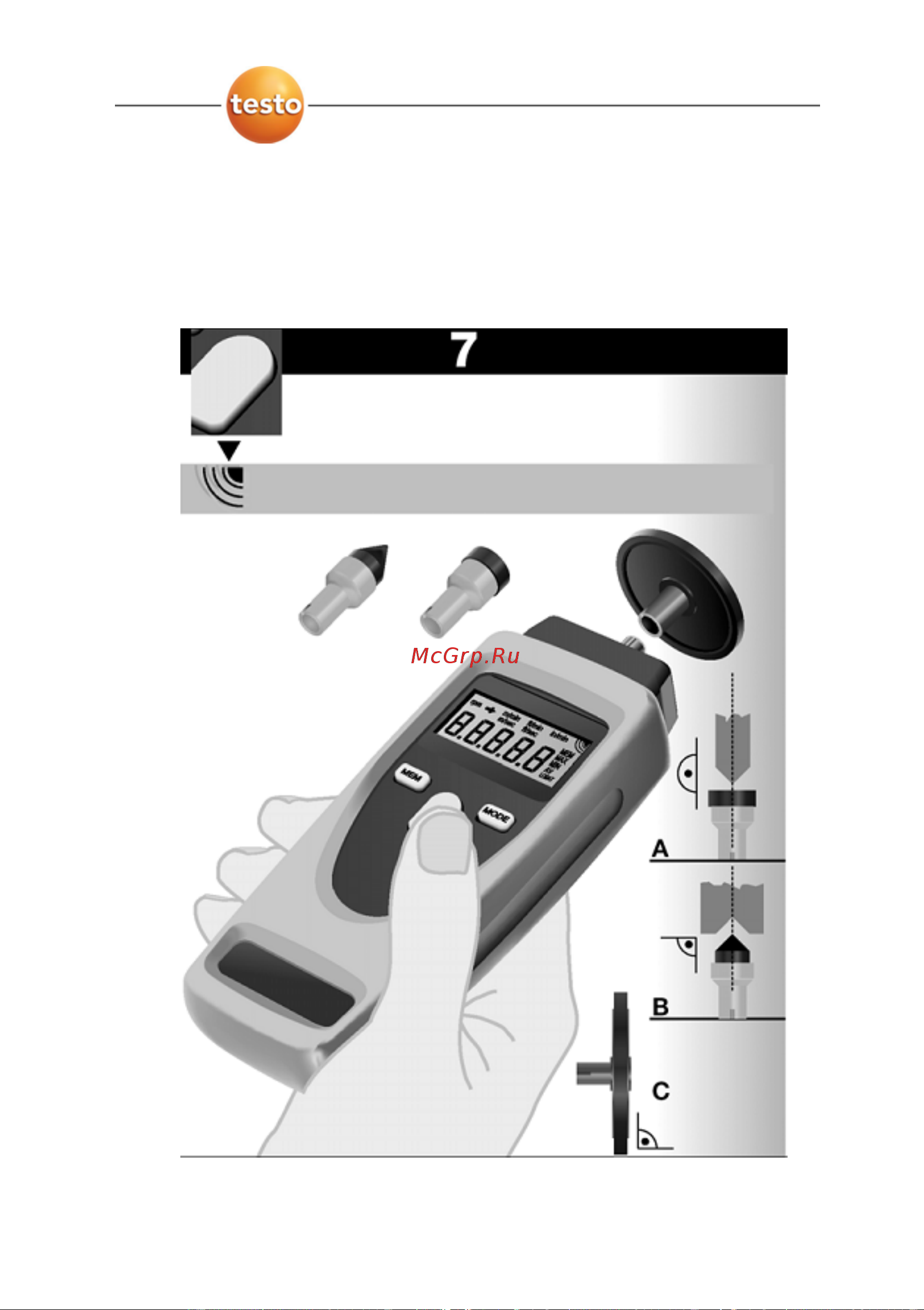 Testo 470 0563 0470 Руководство по эксплуатации testo 470 онлайн [17/19] 848770