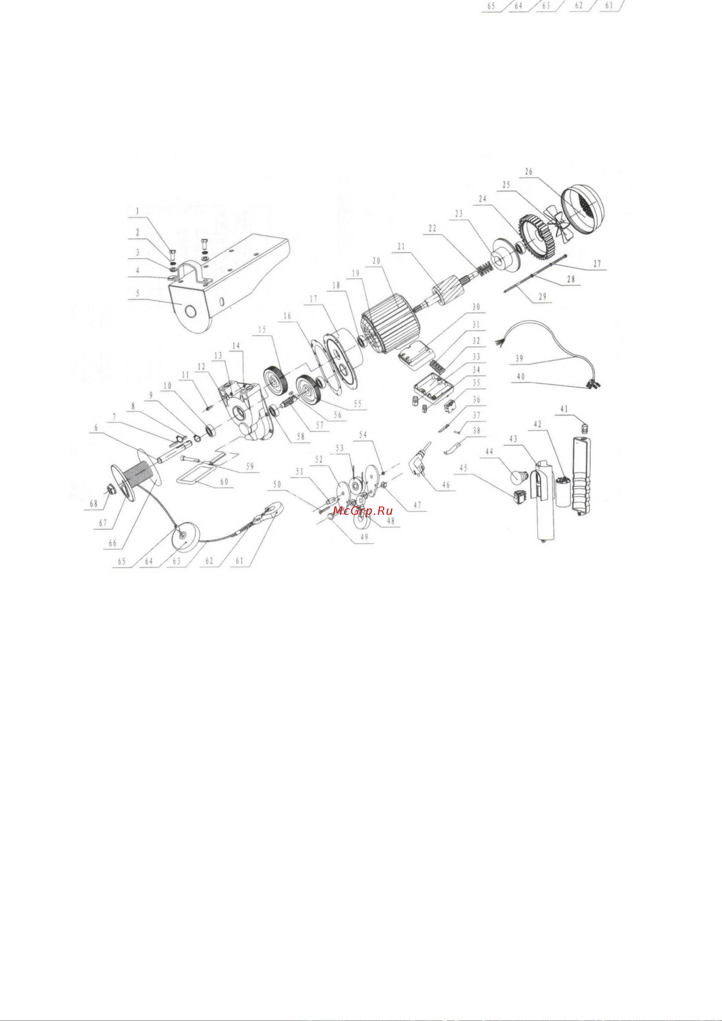 Element PA-500/1000 124003 Паспорт. Руководство по эксплуатации. Таль электрическая PA онлайн [12/14] 848843