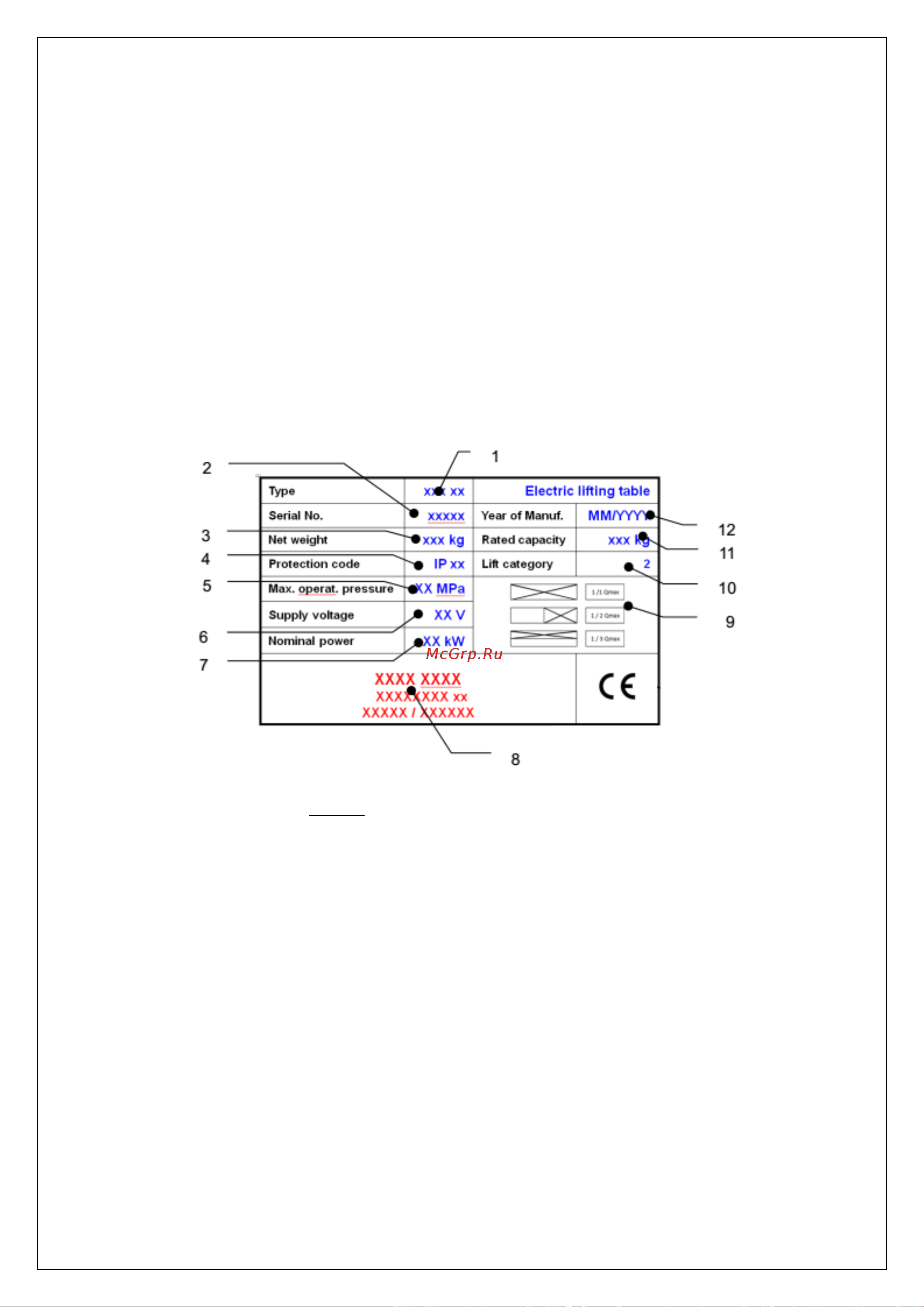 Noblelift ETF75 200119 Руководство по эксплуатации NOBLELIFT ETF75 онлайн [10/27] 849232