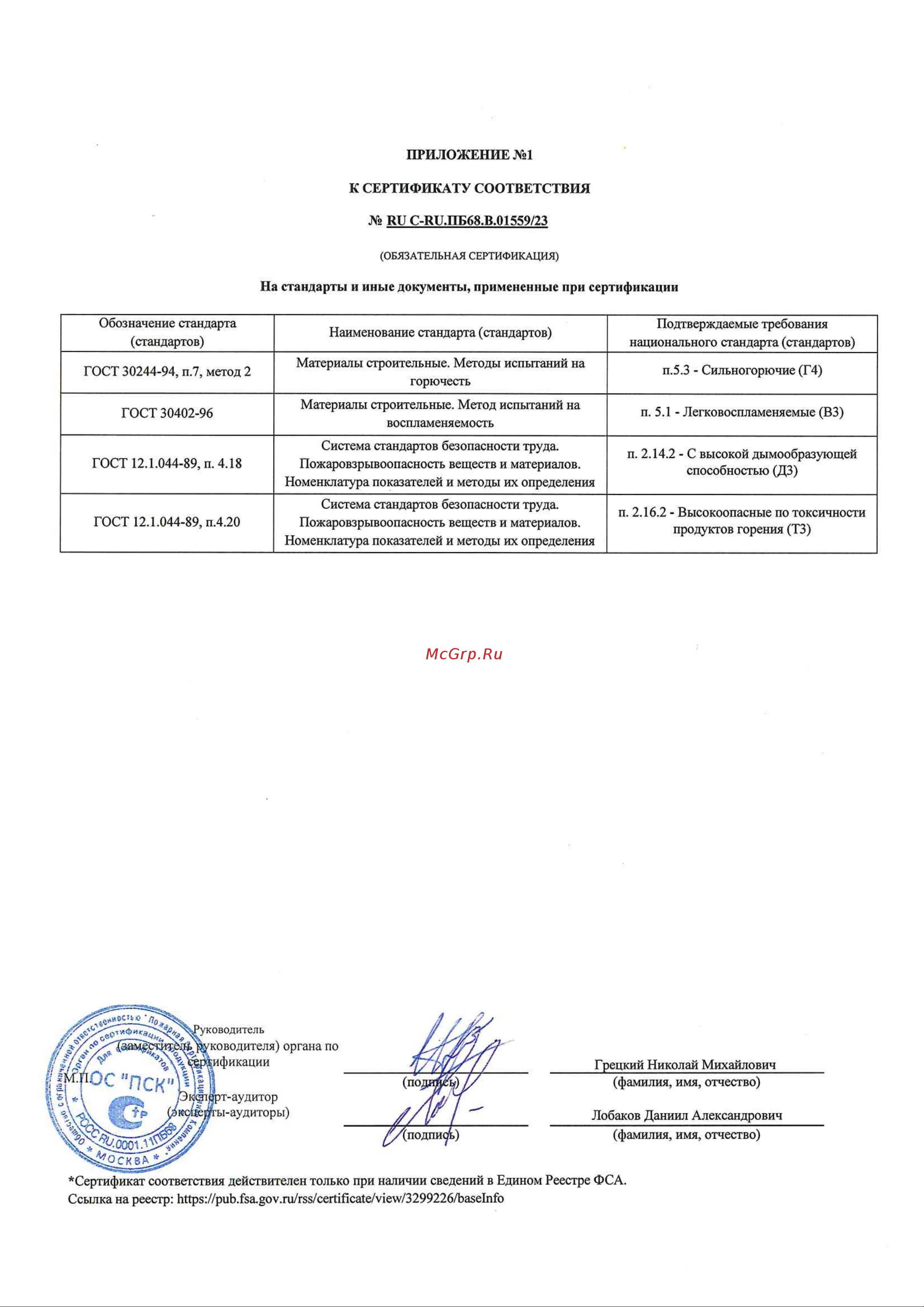 НПС Развитие 15x6ммl1м 29012024 Сертификат соответствия онлайн [2/2] 849459