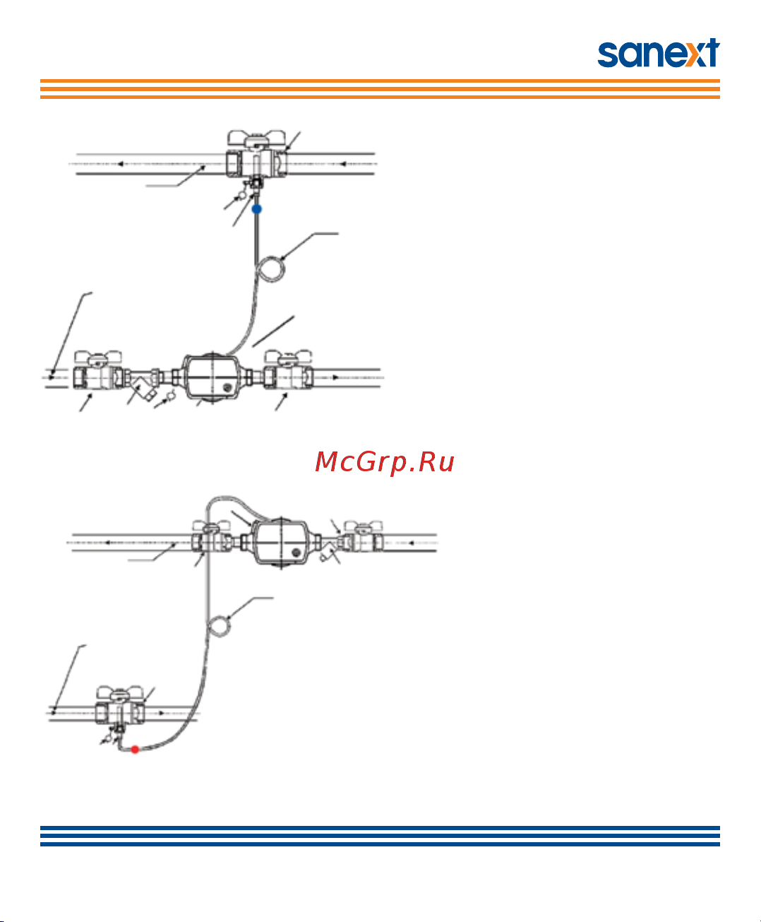 SANEXT Mono CM-1 Ду 15 мм, 0,6 м3/ч подающий M-BUS 5872 паспорт онлайн [22/26] 849536