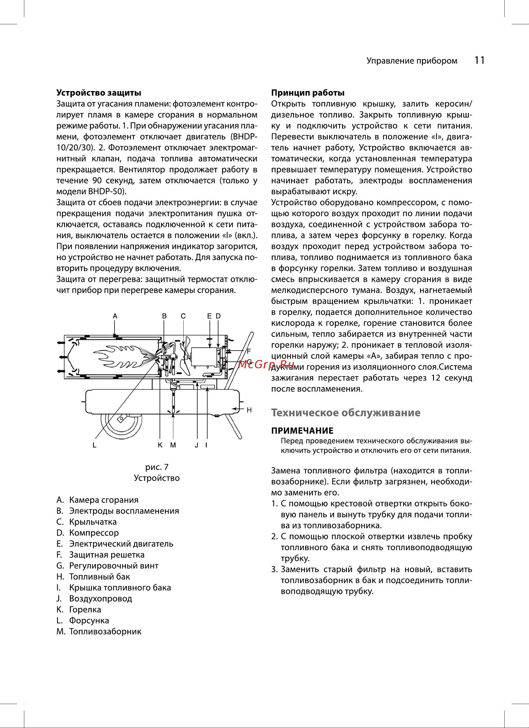 Ballu BHDP-10 НС-1050911 Инструкция онлайн [11/24] 861273