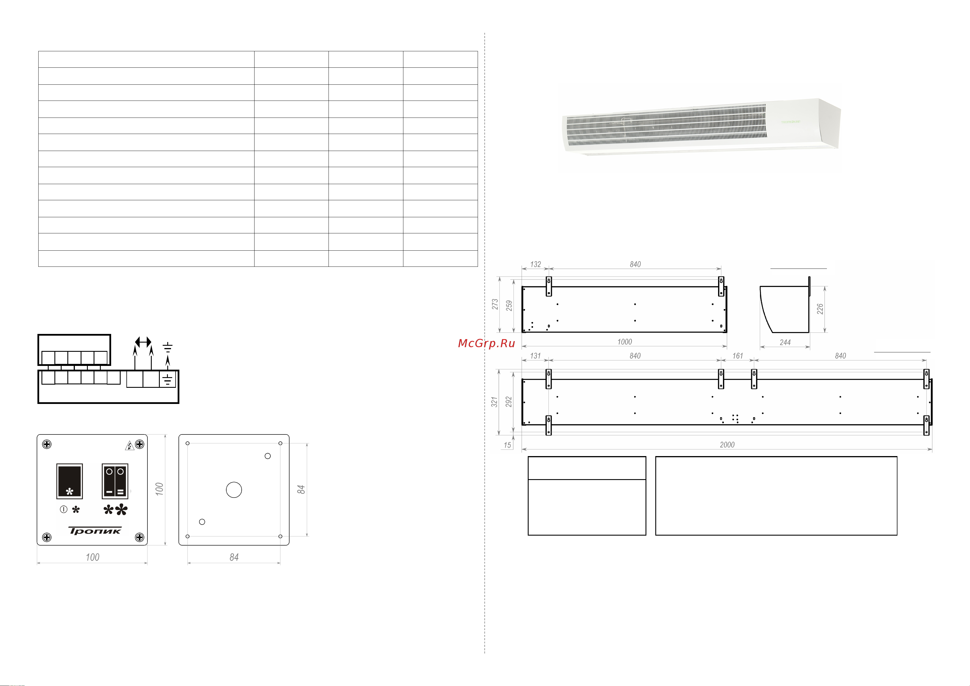 Tropik Line Т300A20 Black 64237 Инструкция онлайн