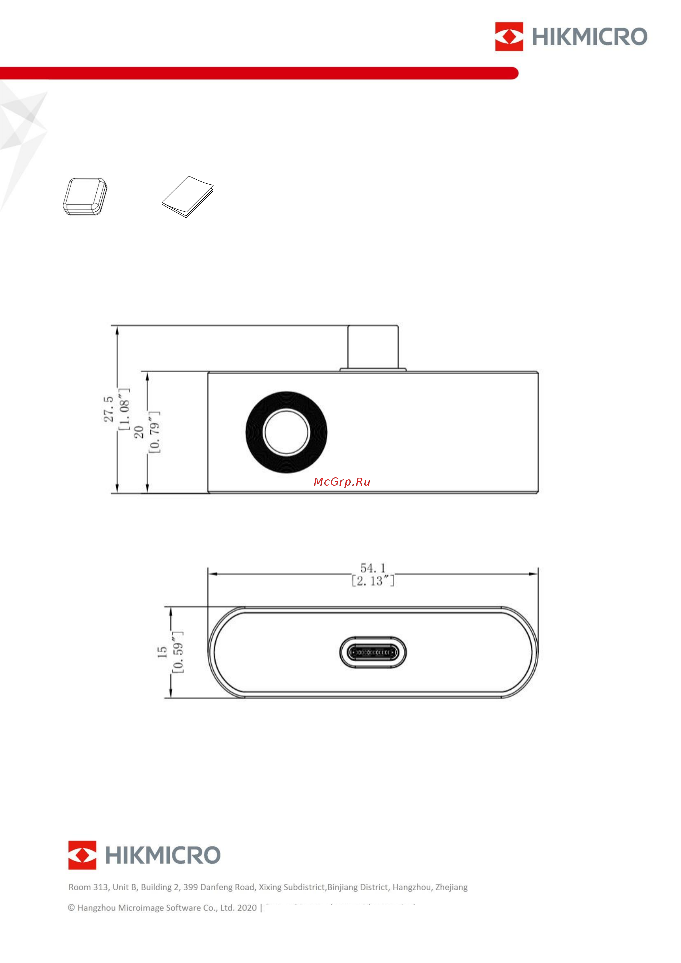 Hikmicro mini1 Инструкция онлайн [3/3] 849870
