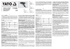 Yato 11мм, 80Вт 220V YT-82402 Инструкция по эксплуатации