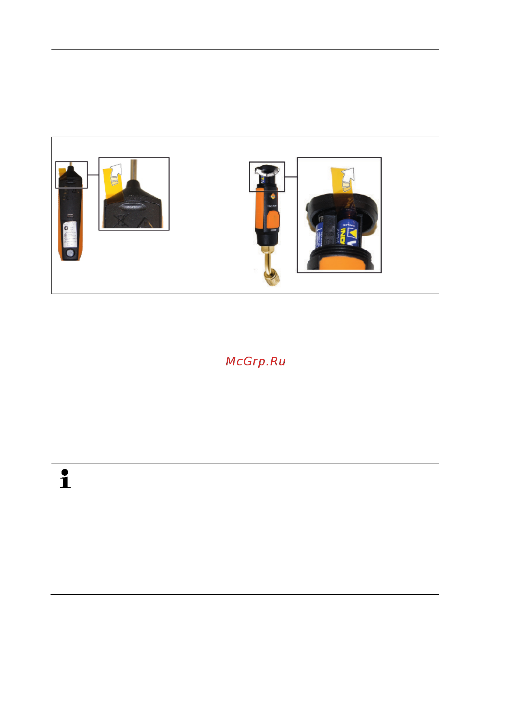 Testo 115i зажим, управляемый со смартфона 0560 2115 02 Инструкция по эксплуатации Смарт-зондов testo (Англ.) онлайн [9/34] 850076