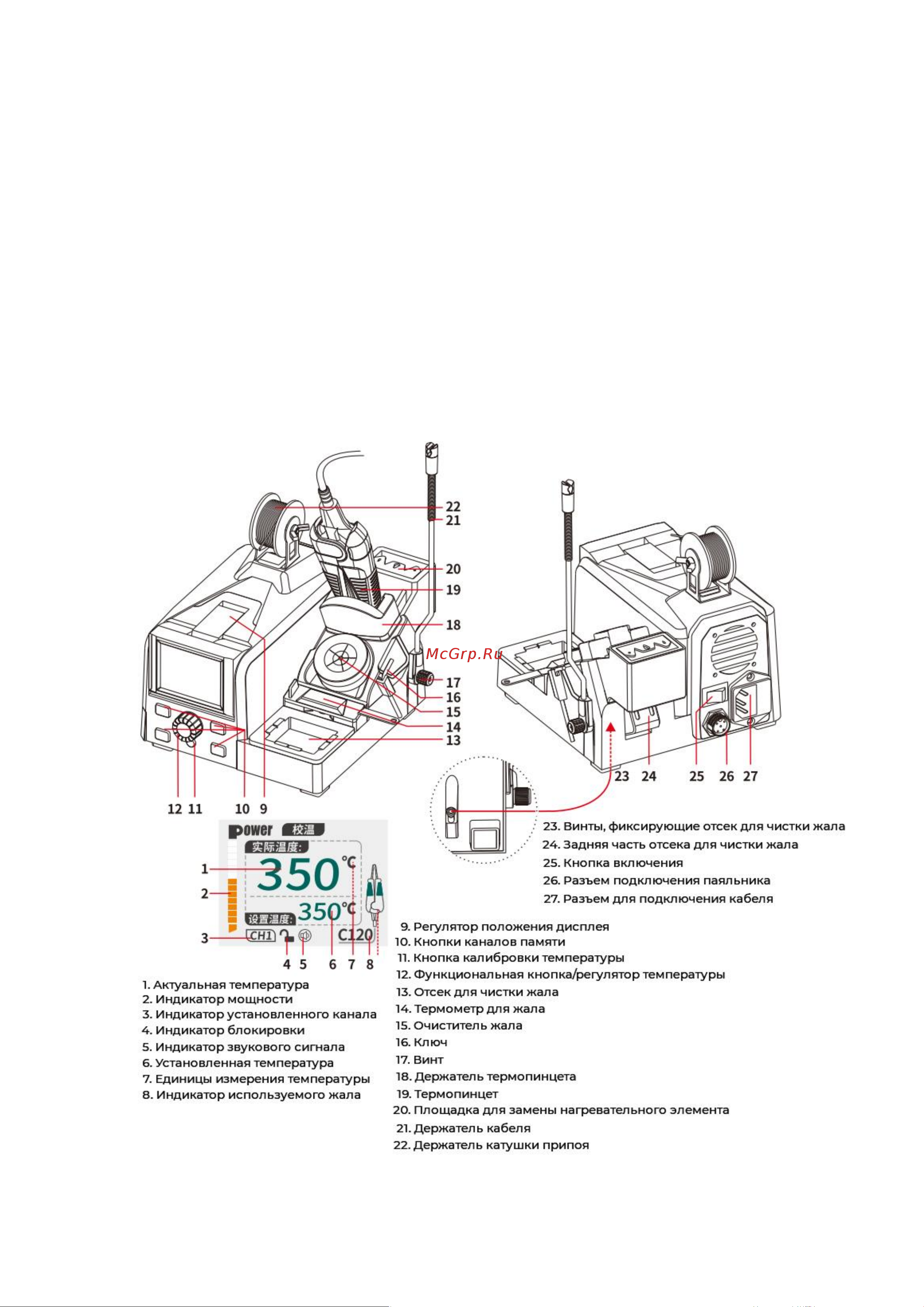 W.E.P 982D-I М7762980 Инструкция по эксплуатации онлайн [2/7] 850100