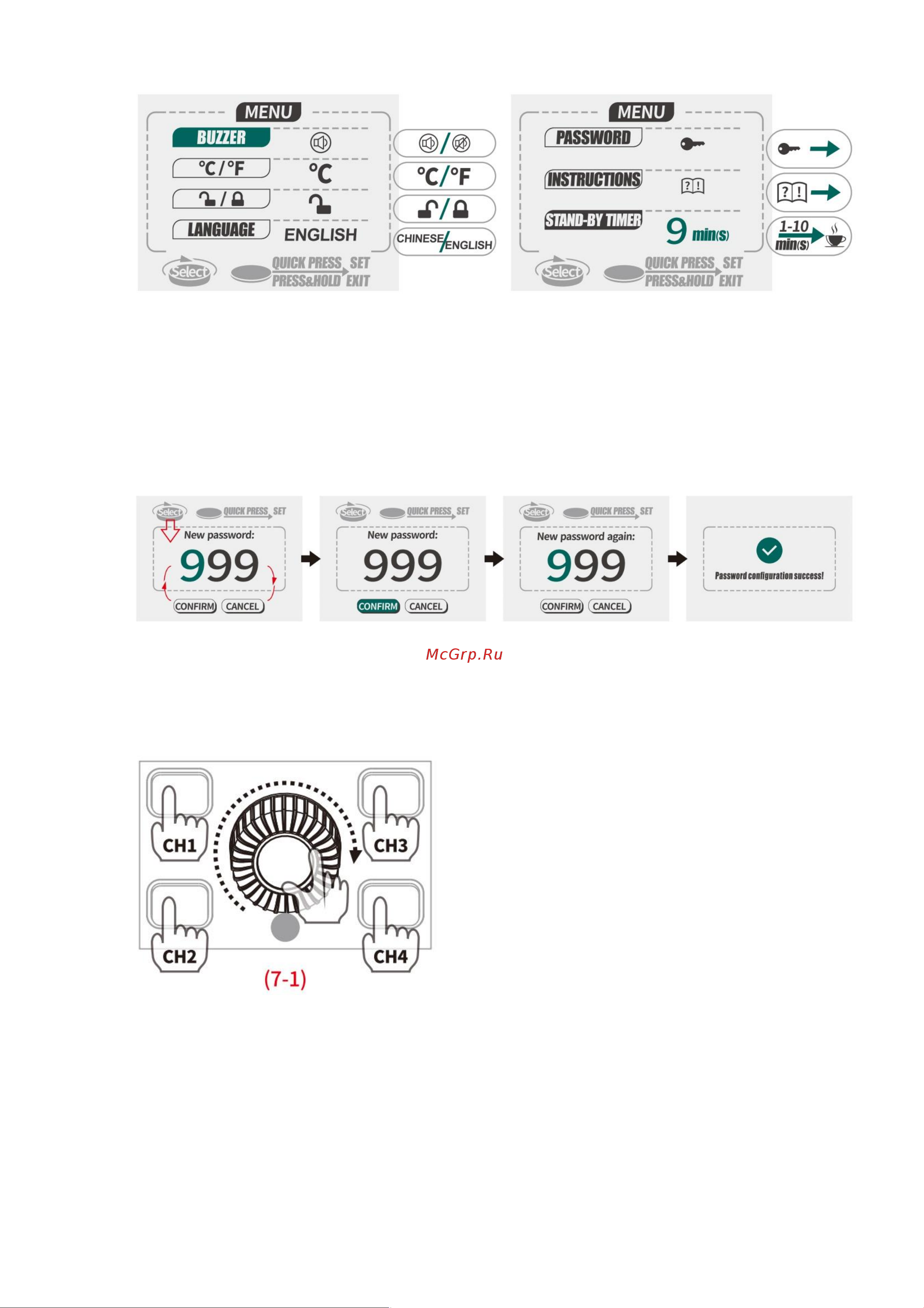 W.E.P 982D-I М7762980 Инструкция по эксплуатации онлайн [6/7] 850100