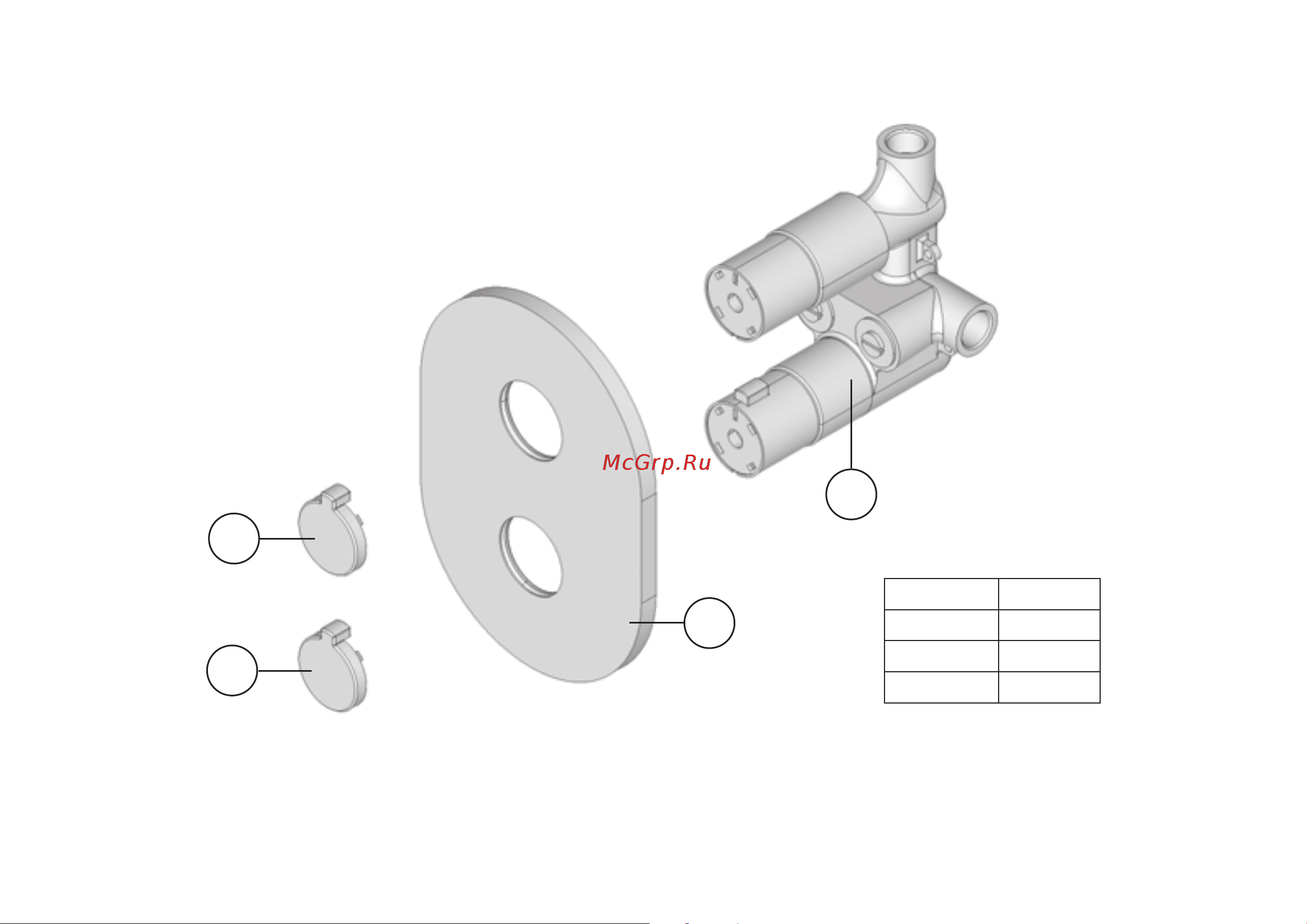 Ravak Chrome CR 064.00 без переключателя X070095 Инструкция по монтажу онлайн [2/12] 850229