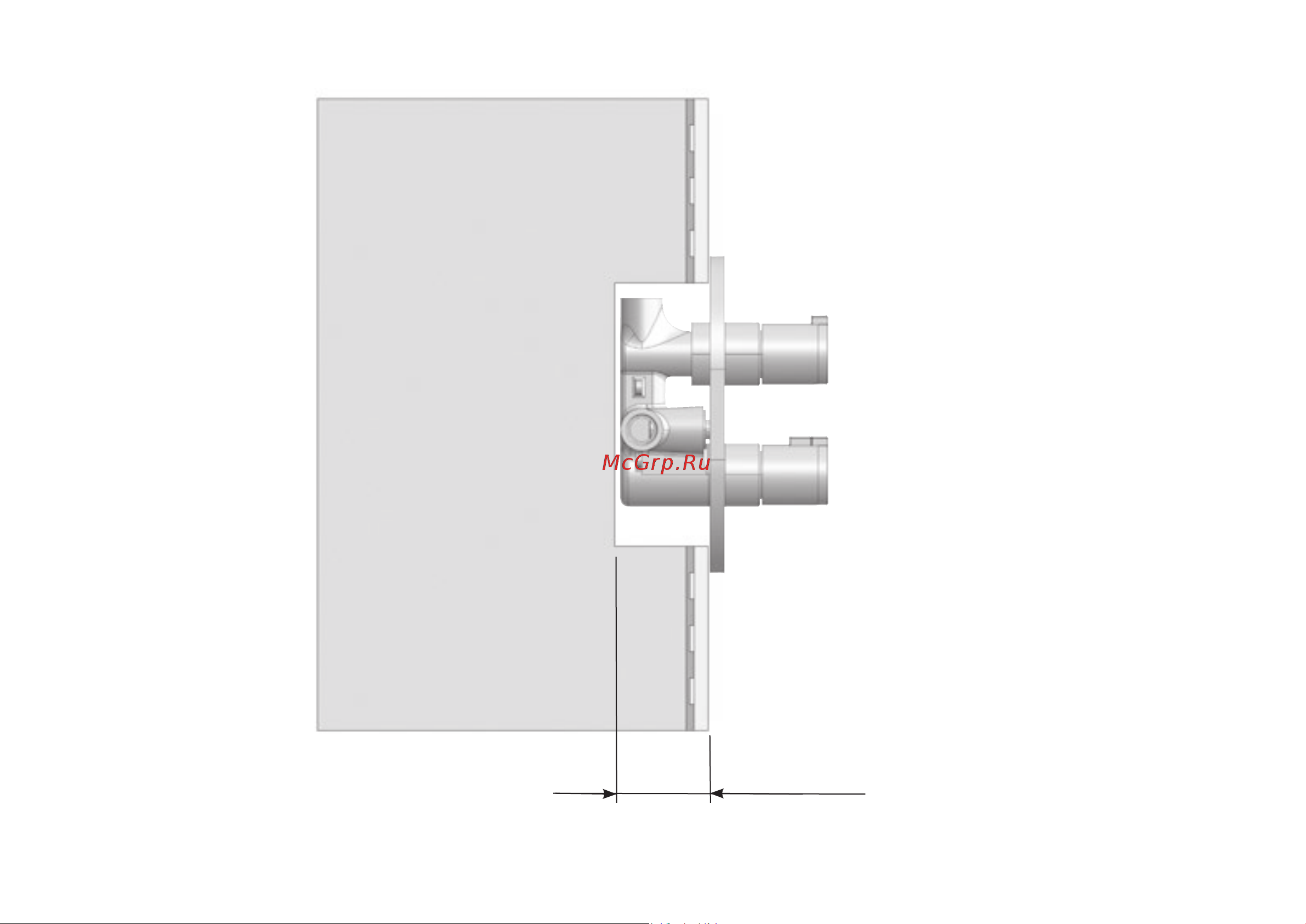 Ravak Chrome CR 064.00 без переключателя X070095 Инструкция по монтажу онлайн [5/12] 850229