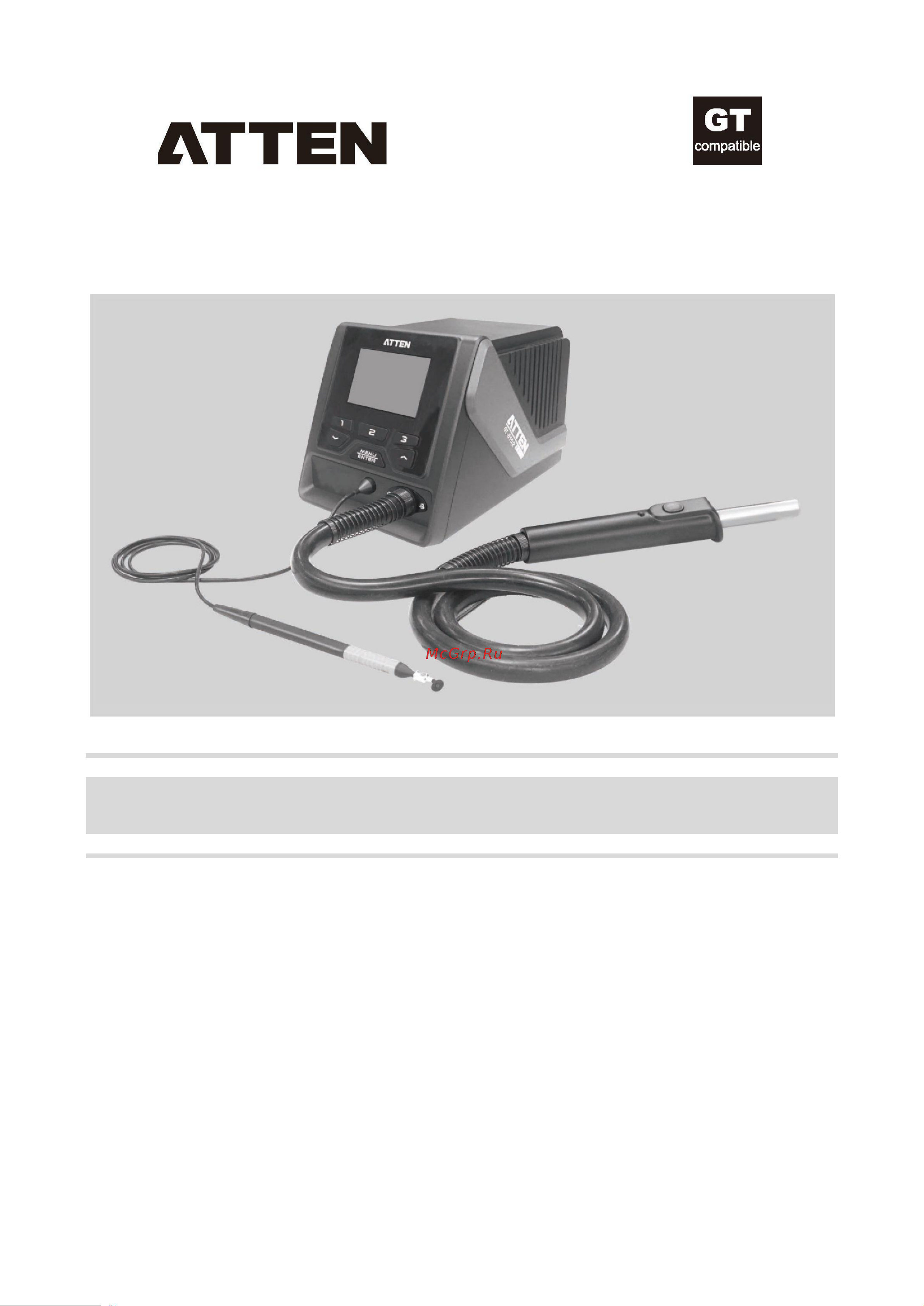 ATTEN 1000Вт GT-8102 Инструкция по эксплуатации онлайн