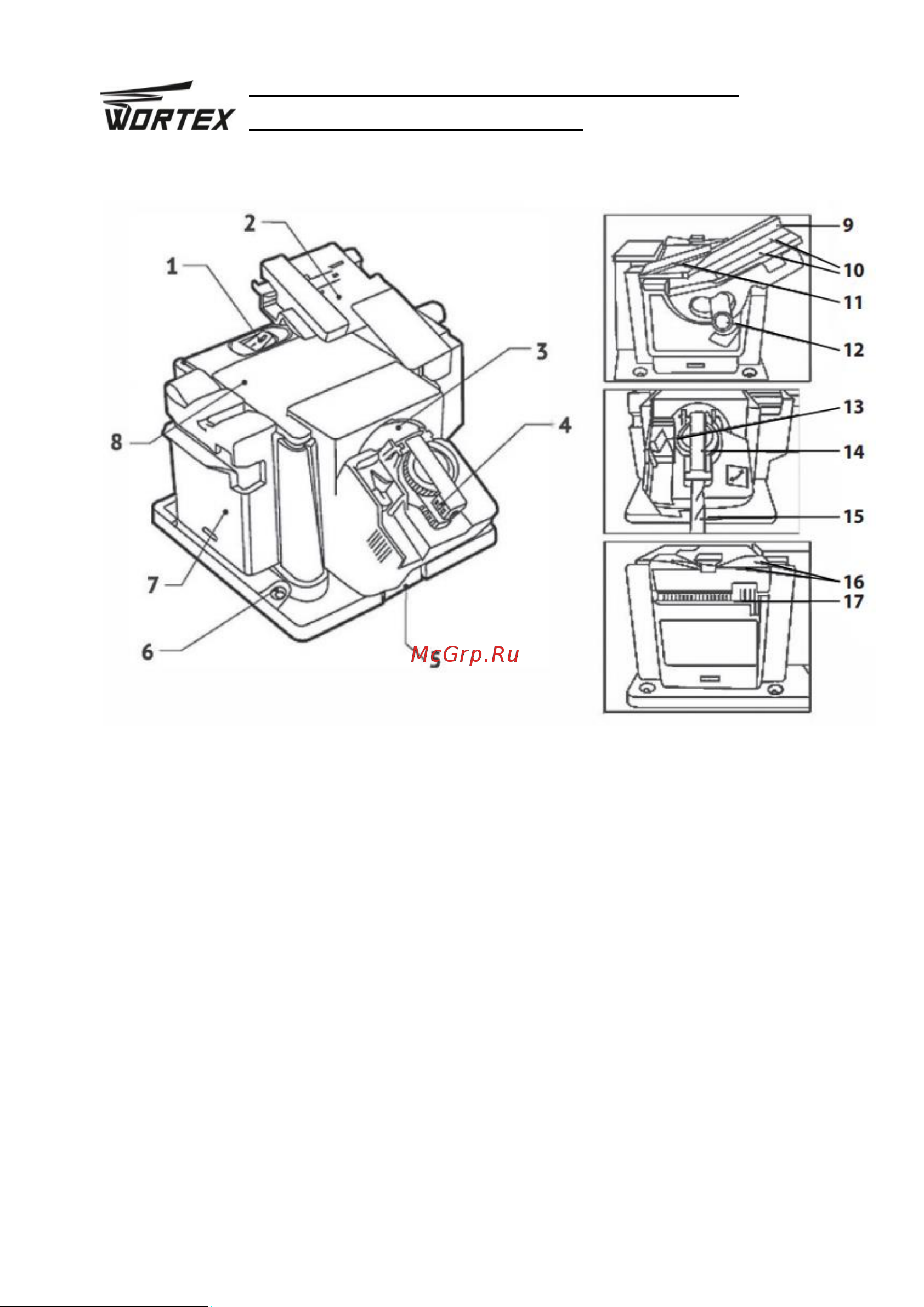 WORTEX UG 5110 UG511000021 Инструкция к WORTEX UG 5110 UG511000021 онлайн [4/18] 850739