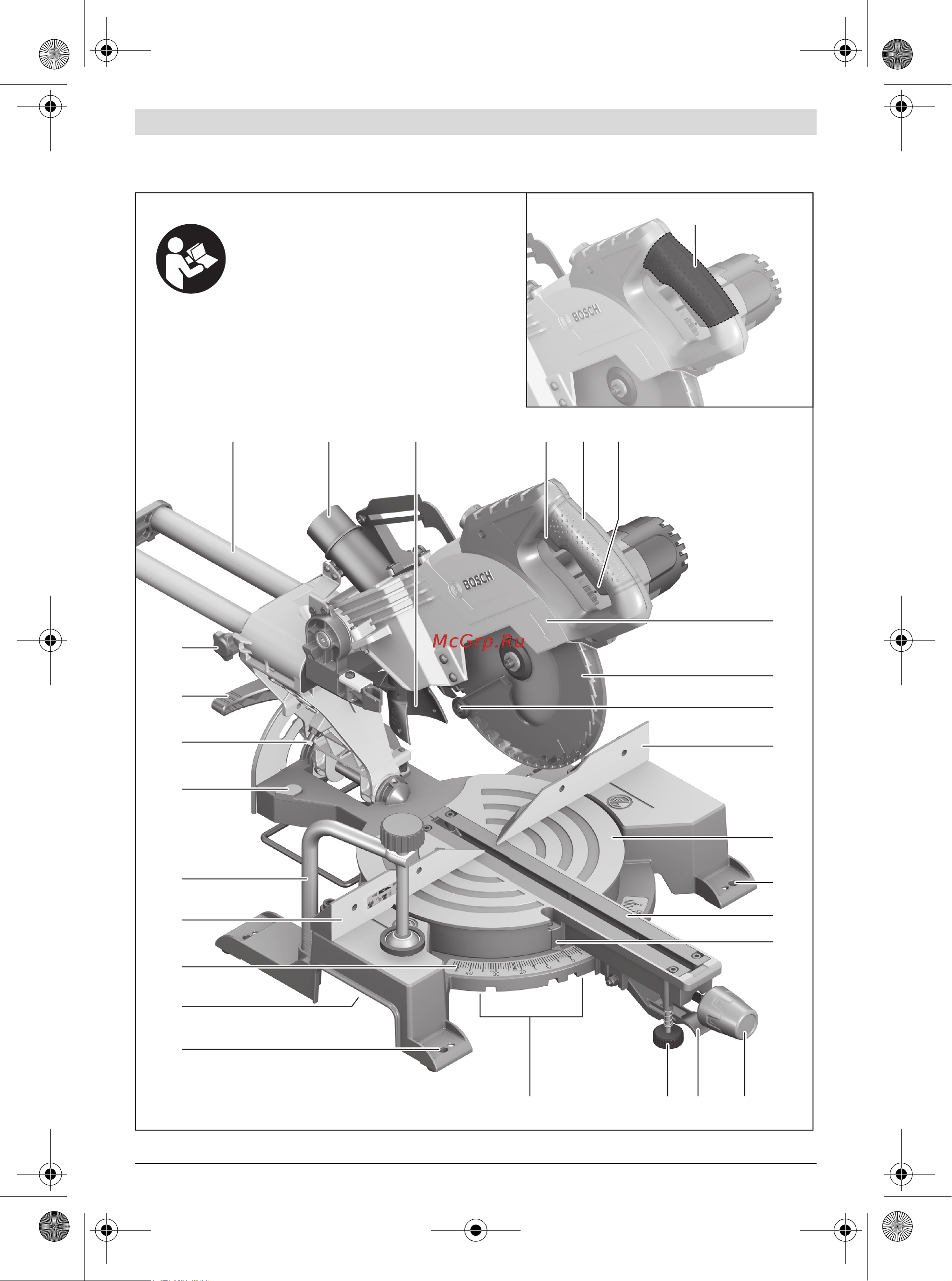 Bosch GCM 800 SJ 0.601.B19.000 Инструкция к товару онлайн [3/298] 850967