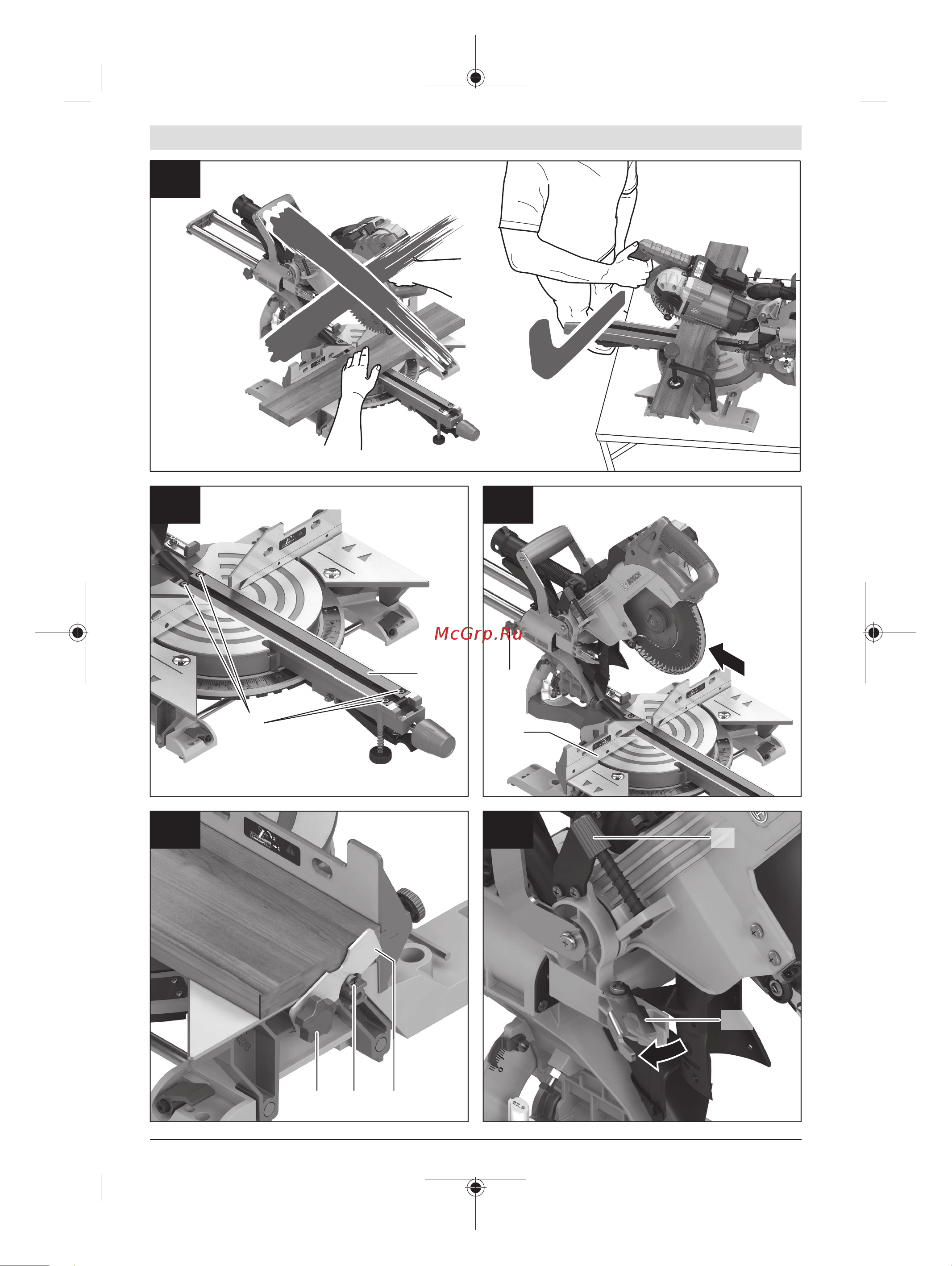 Bosch GCM 8 SDE 0.601.B19.200 Инструкция к товару онлайн [8/431] 850968