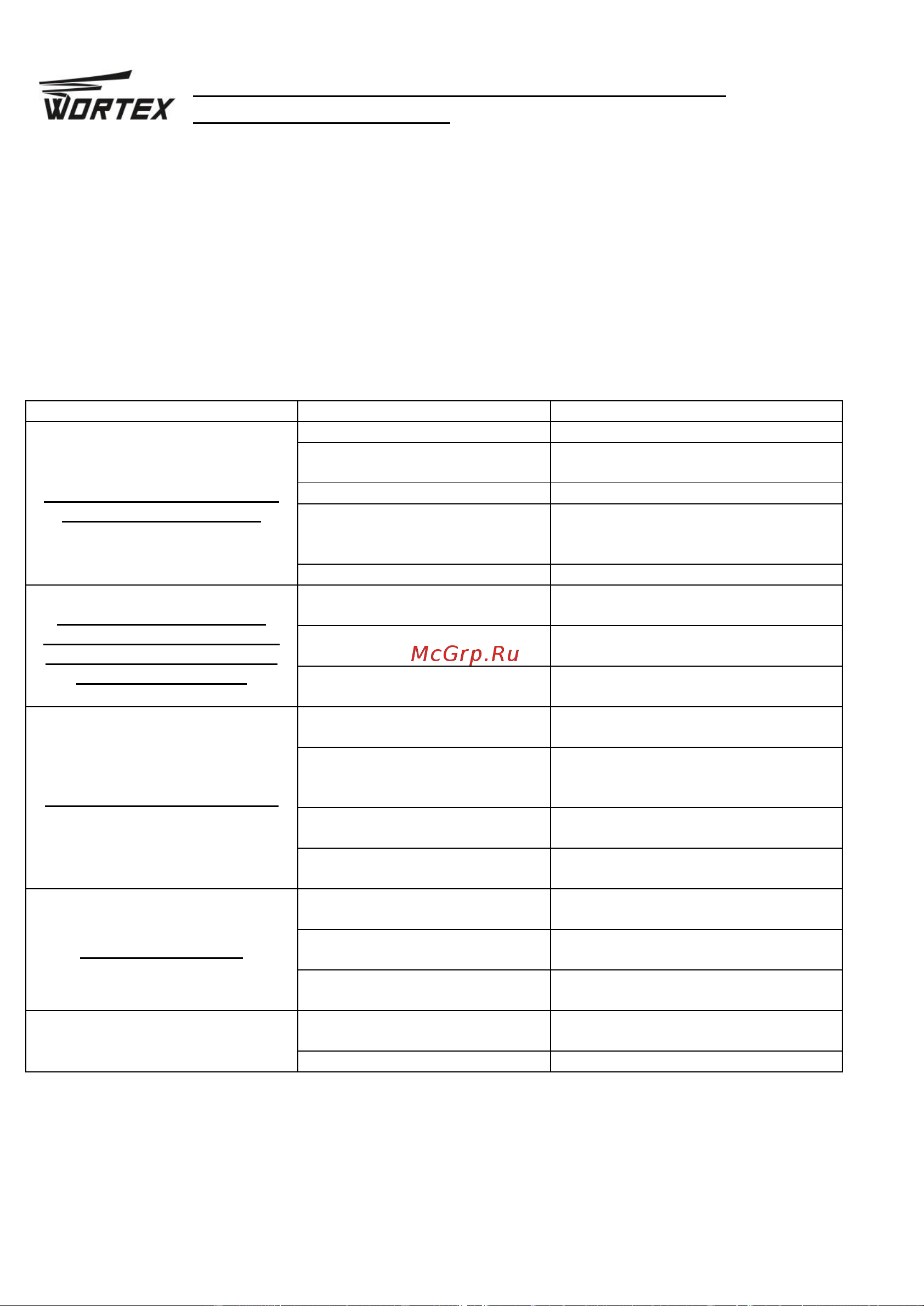 WORTEX MS 2520 LMB MS2520LMB0011 Инструкция к товару онлайн [19/24] 851007
