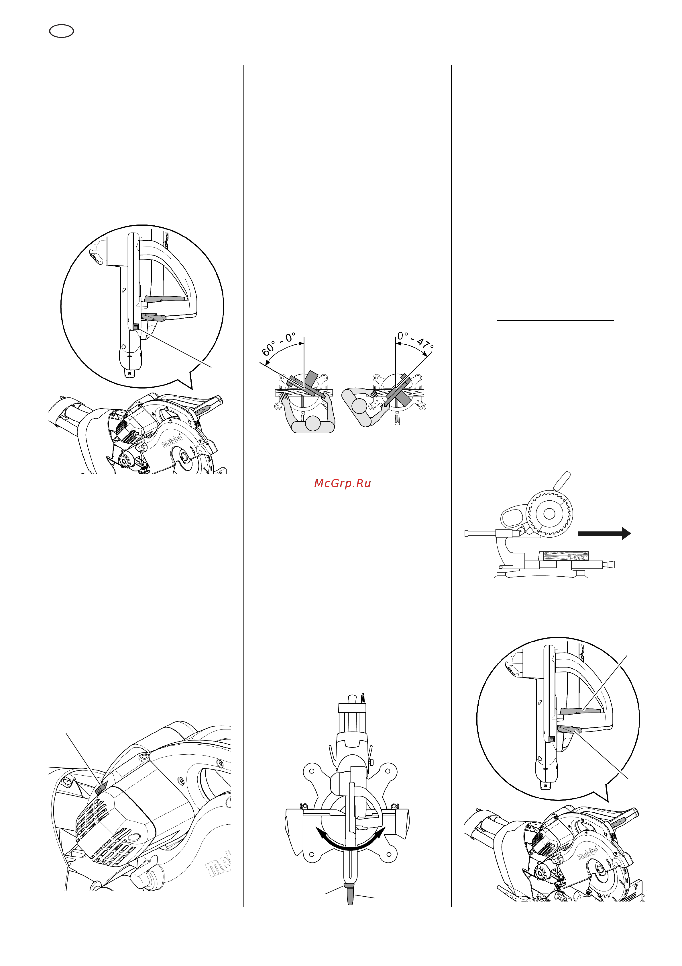 Metabo KGS 254 Plus 0102540300 Инструкция к товару онлайн [67/81] 851016