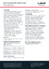 LAVR GT GEAR OIL 80W90 GL5 MOTO, 1 л Ln7902 Лист технической информации