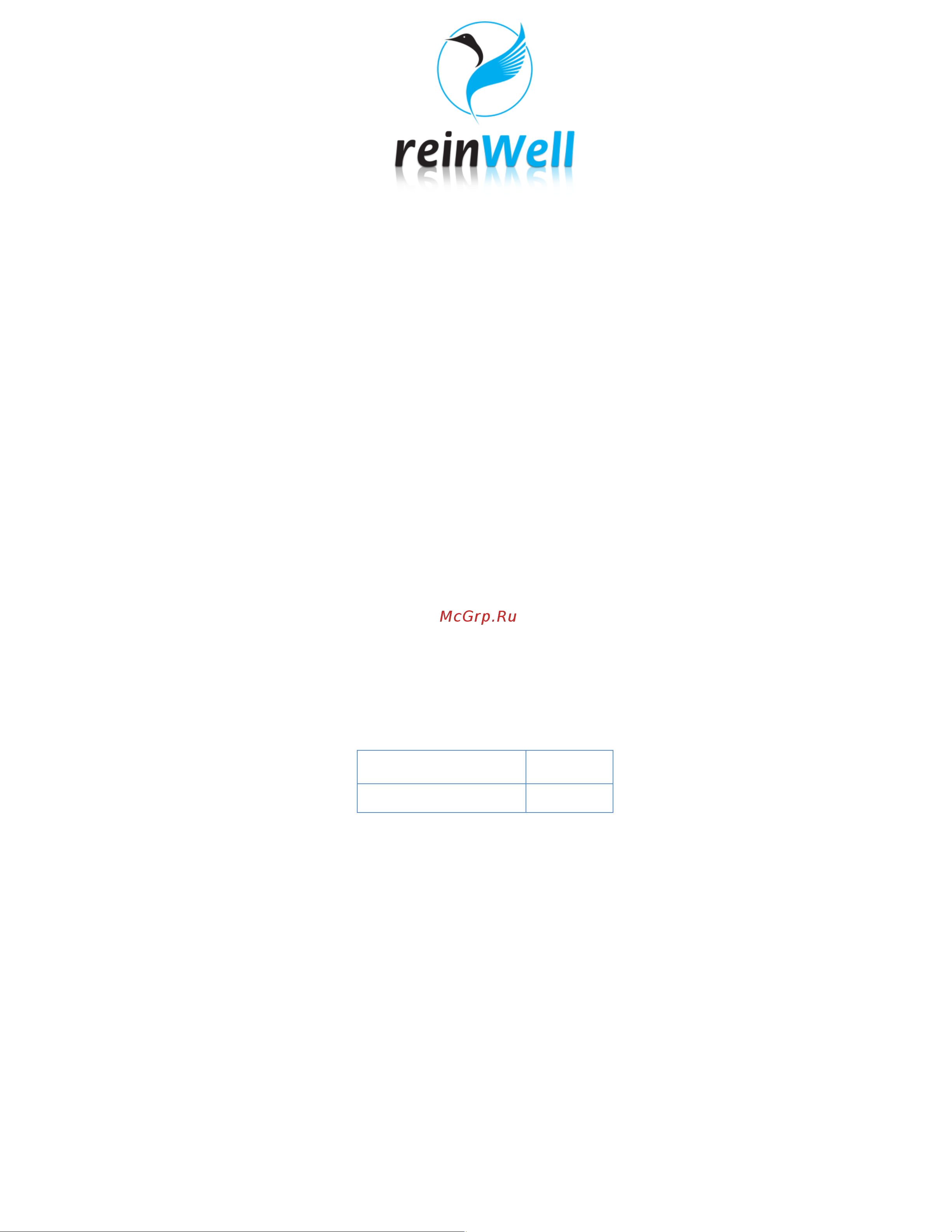 Reinwell DSG_DCT 1 л 4984 Инструкция к товару онлайн