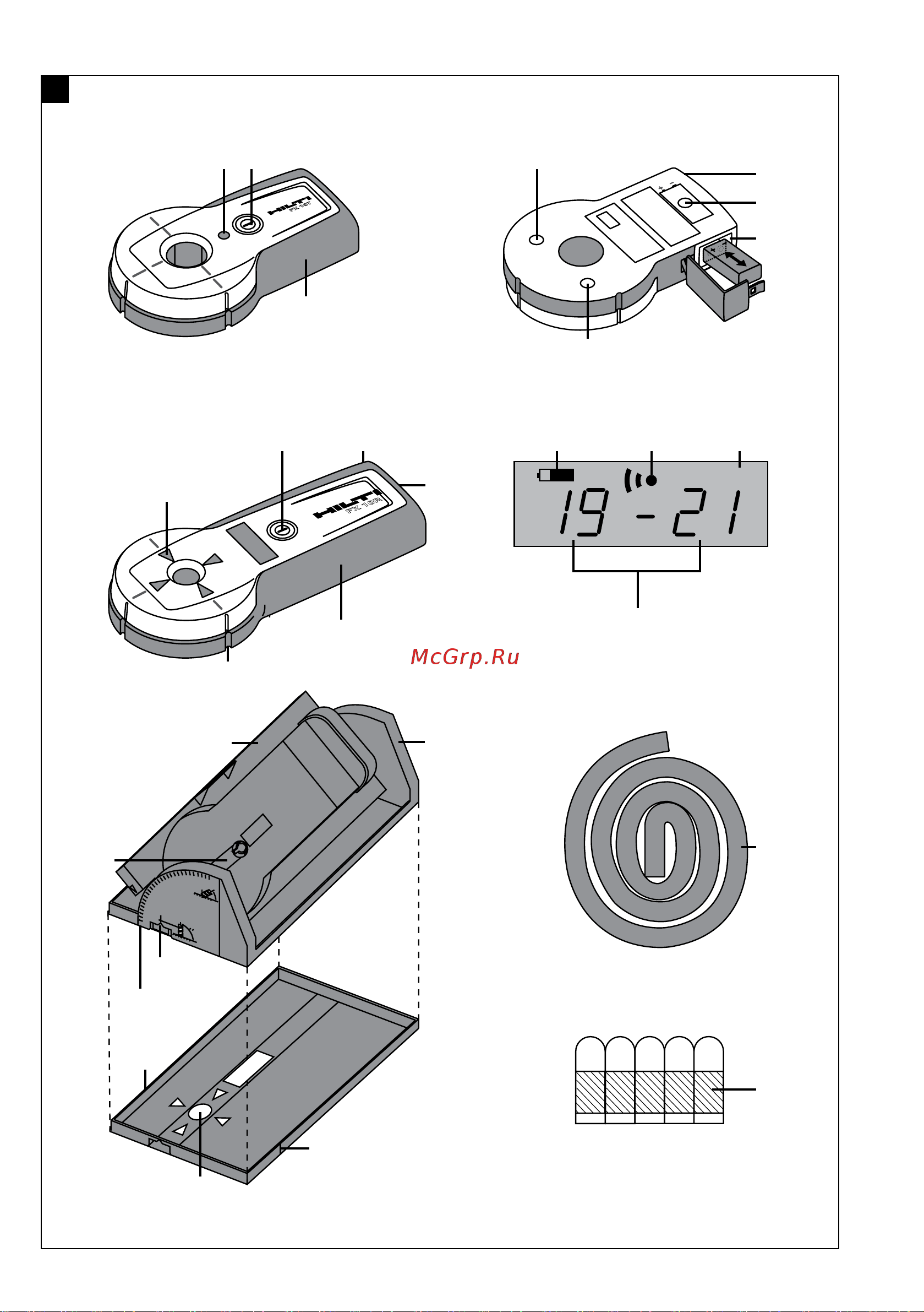 Hilti PX 10 2206864 Инструкция к товару онлайн [2/15] 851210