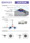 Berges zentrum norma 100x100, золото глянец, выпуск d50/75/110 h74 вертикальный 092462 Инструкция