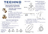 Techno DN40, резьба G1-1/2 с электроприводом 8Нм, 220В, HK340-08DF/230V 613402 Инструкция
