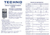 Techno DN20, резьба G3/4 с электроприводом 2Нм, 220В, HK320-02DF/230V 613202 Руководство приводы TECHNO Серия 02