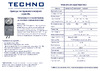 Techno DN32, резьба G1-1/4 с электроприводом 4Нм, 220В, HK332-04DF/230V 613322 Руководство приводы TECHNO Серия 04