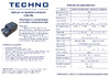 Techno DN40, резьба G1-1/2 с электроприводом 8Нм, 220В, HK340-08DF/230V 613402 Привод TECHNO Серия 08
