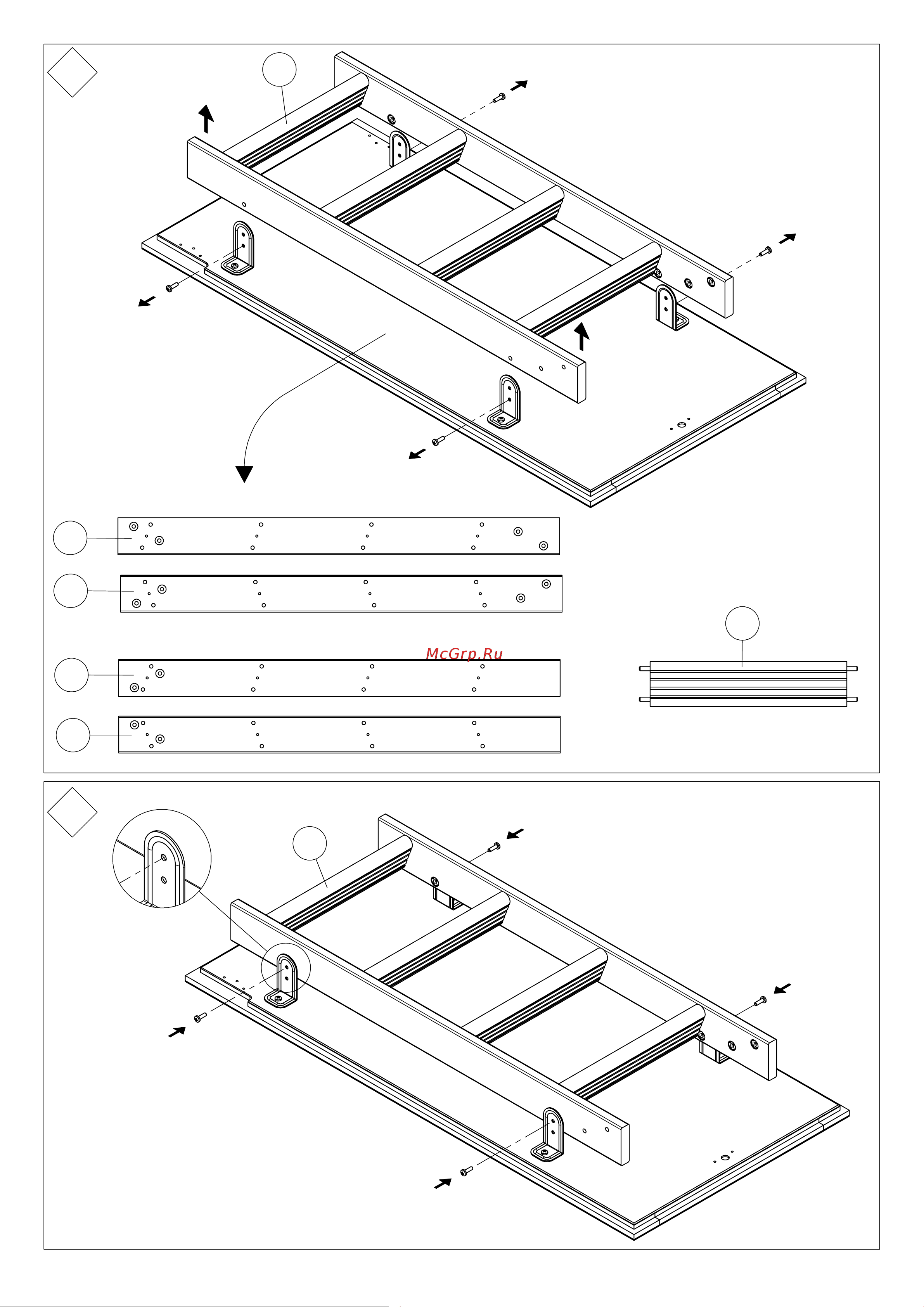 Dolle PROF 36 120x70 см 5004702 Инструкция по сборке онлайн [3/12] 851580
