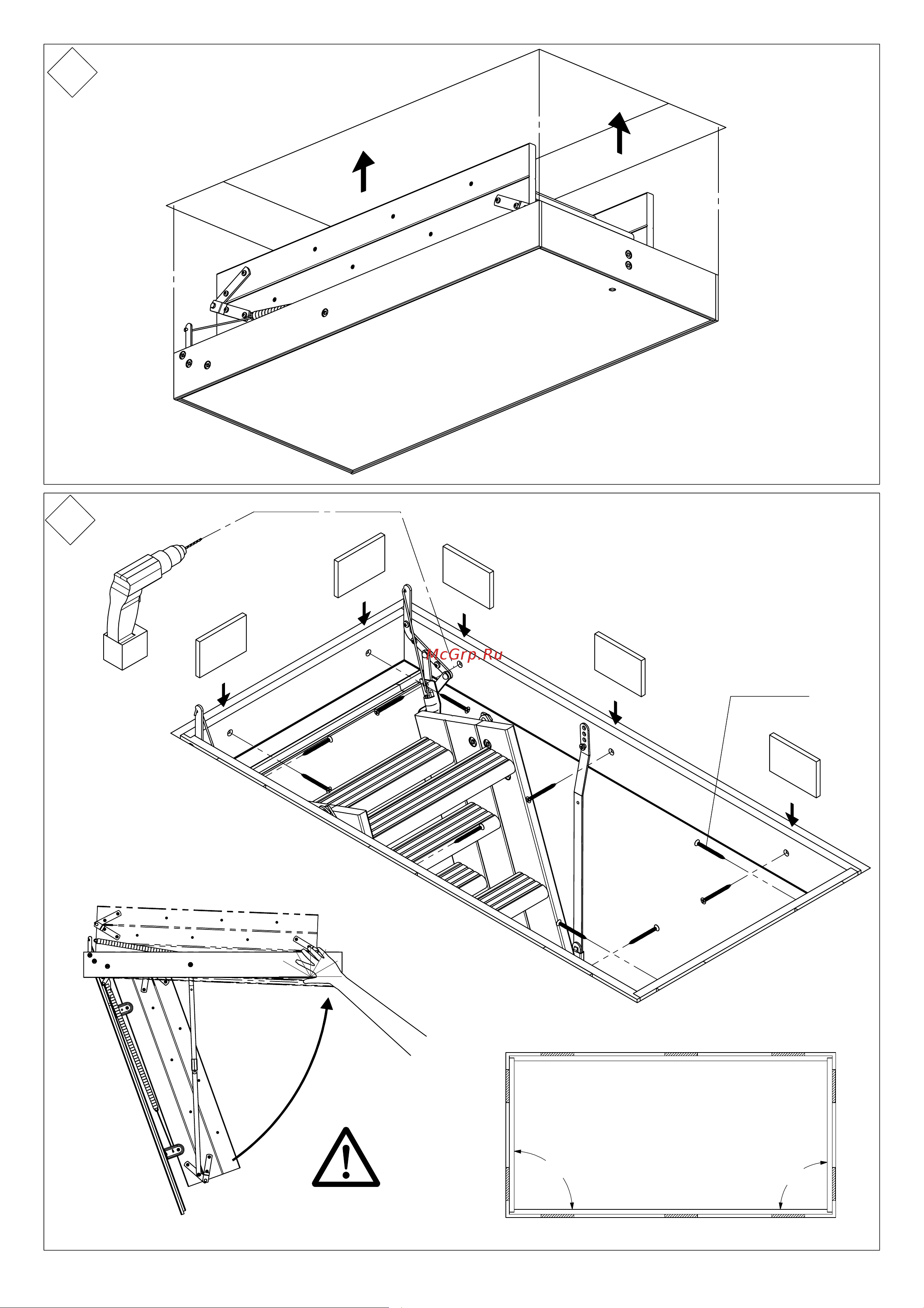 Dolle PROF 36 120x60 см 5004602 Инструкция по сборке онлайн [9/12] 851577