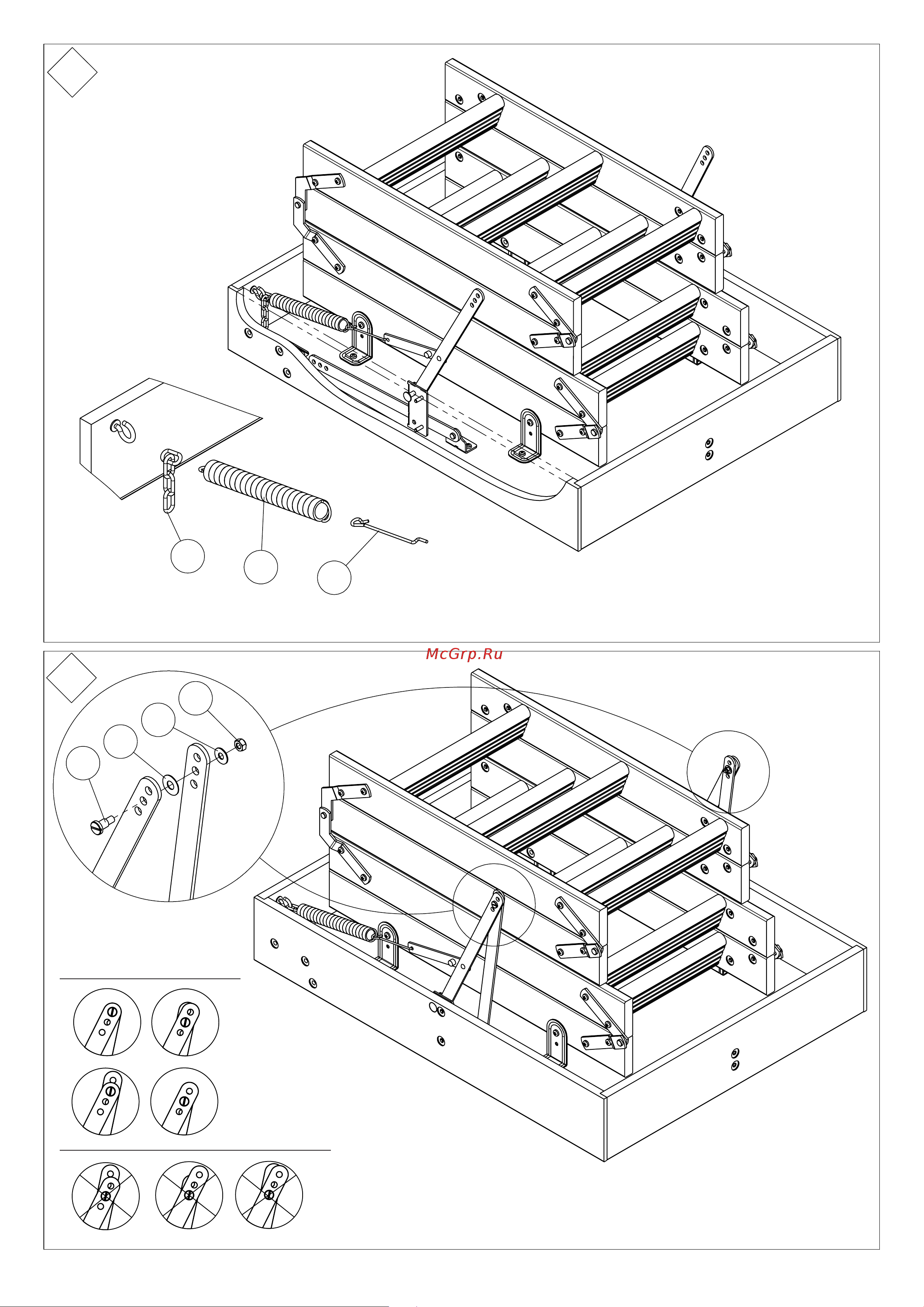 Dolle PROF 36 MINI 92.5x70 см 5004703 Инструкция по сборке онлайн [2/6] 851583