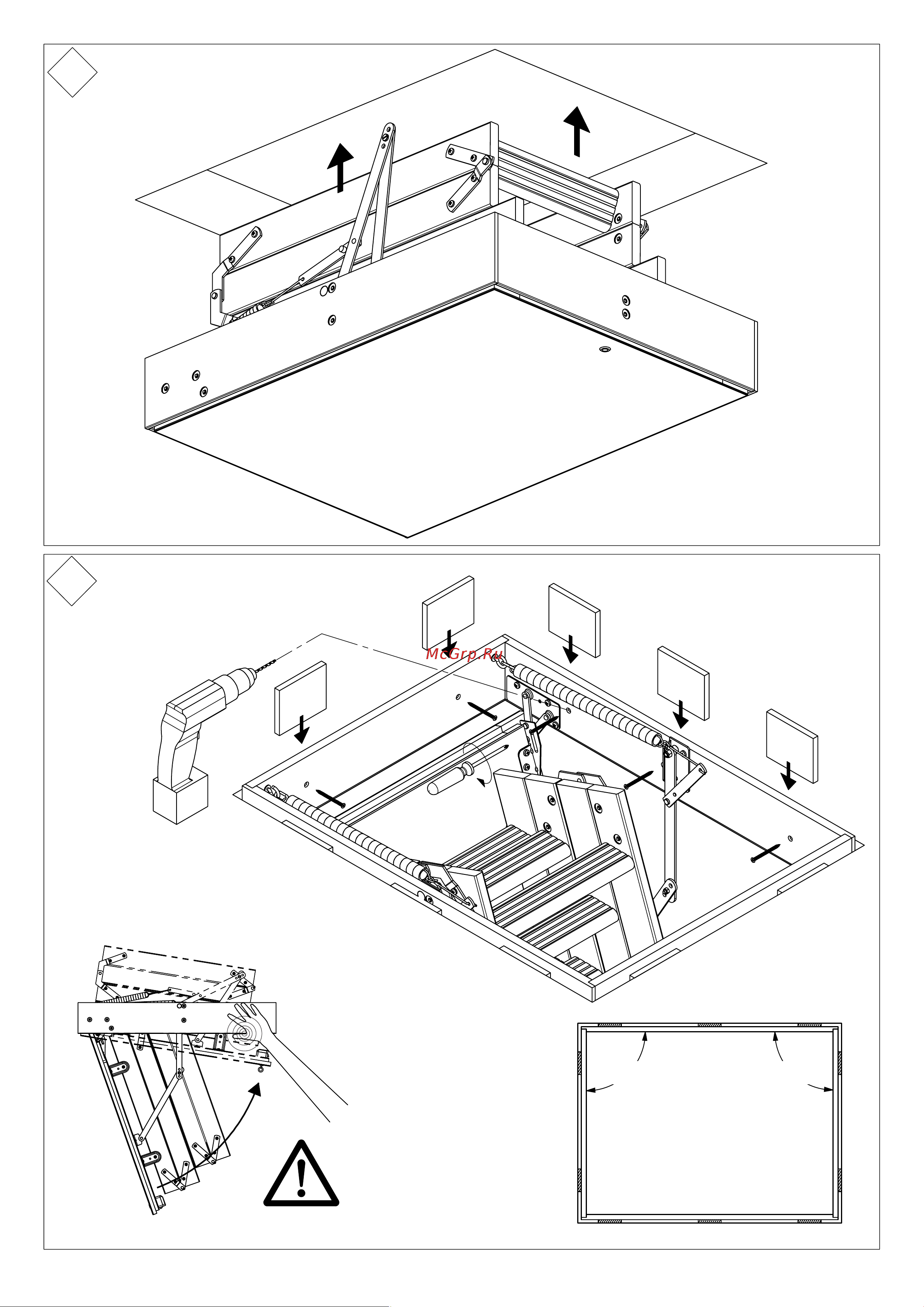 Dolle PROF 36 MINI 92.5x70 см 5004703 Инструкция по сборке онлайн [3/6] 851583