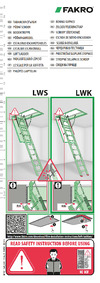 FAKRO lws 70x120/300 869447 Инструкция