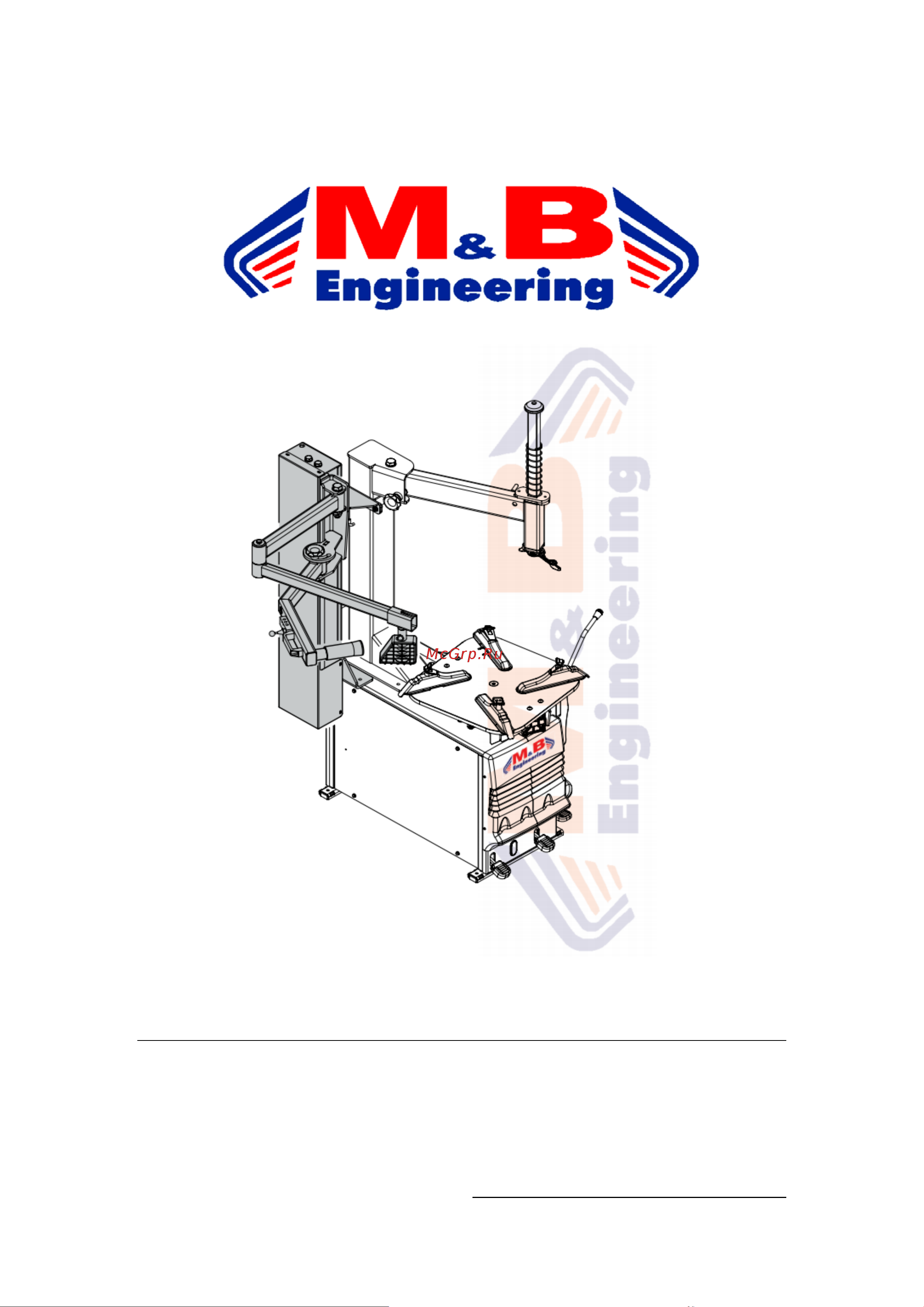 M&B TECNOSWING Инструкция к M&B TECNOSWING онлайн