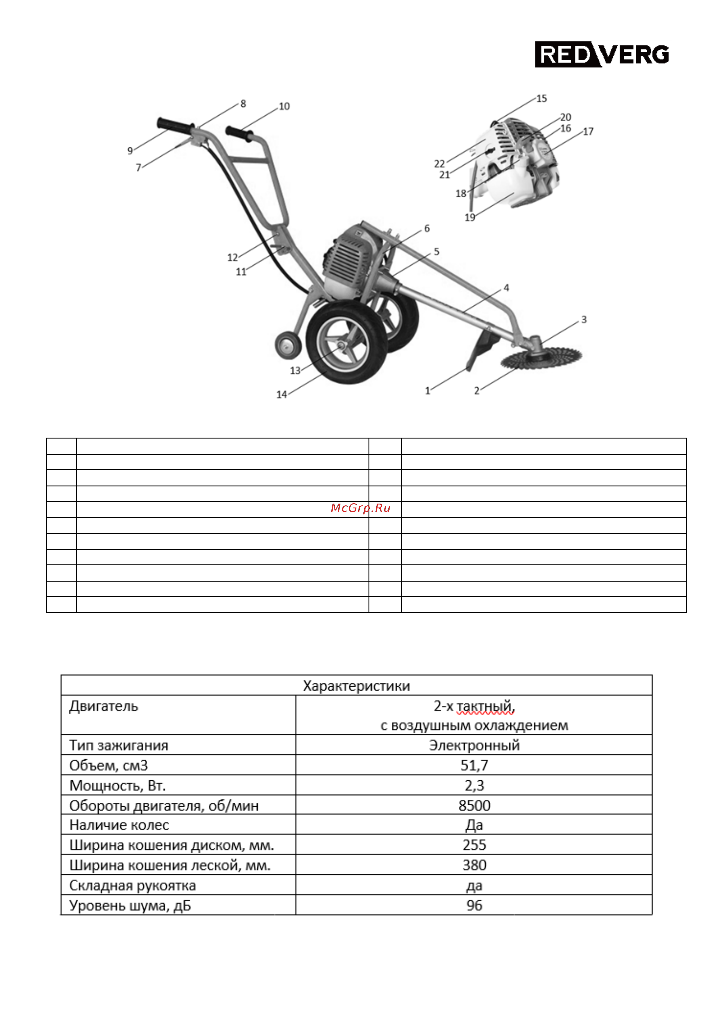 RedVerg RD-GB252W 6689944 Инструкция онлайн [7/29] 851647